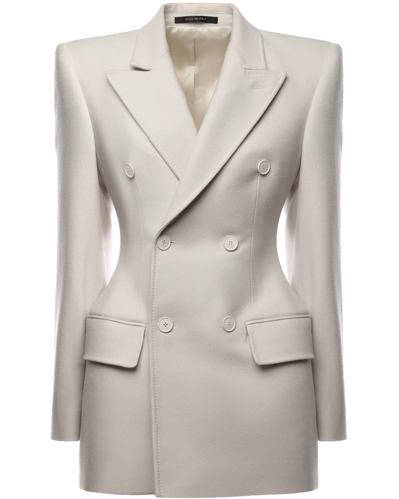 Giacca Hourglass In Cashmere Balenciaga оригінал – Купити в Україні
