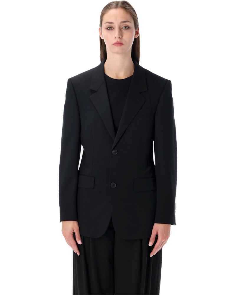 Standard Single Breasted Tailored Blazer In Black Balenciaga – Гарантія оригінальності