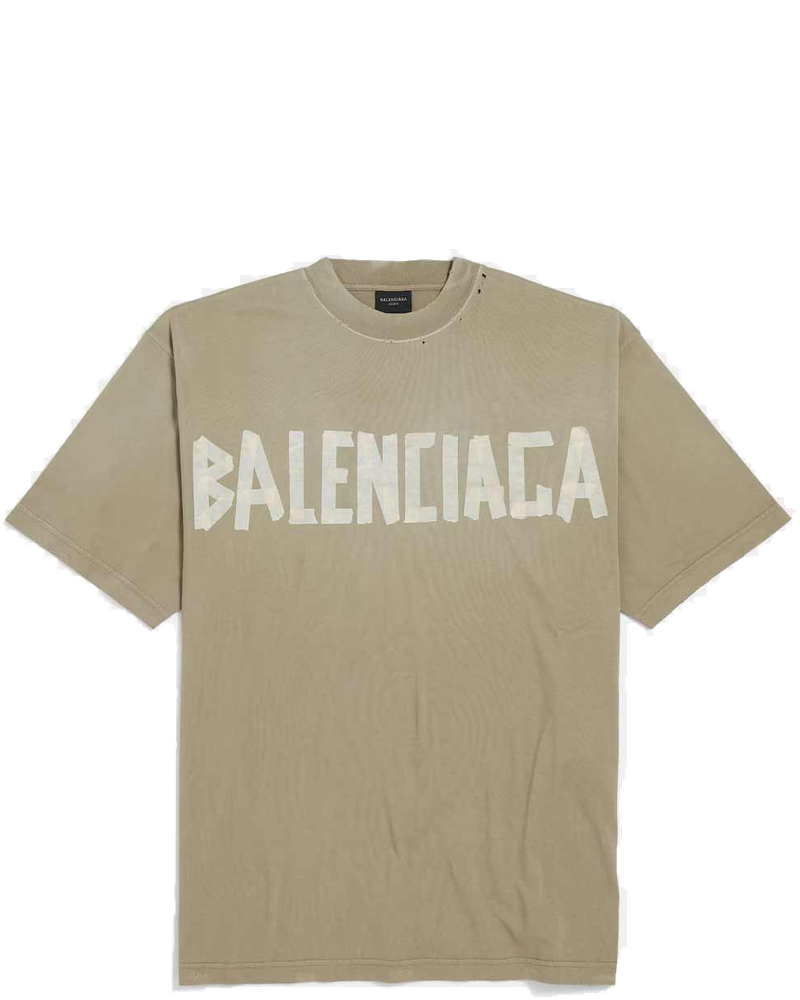 Army Green Medium Fit T-Shirt Balenciaga – Гарантія оригінальності