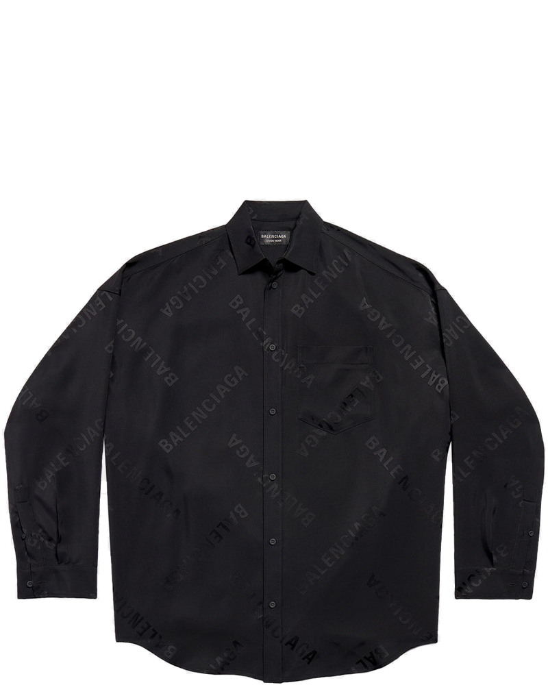 Black Cocoon Shirt Balenciaga оригінал – Купити в Україні