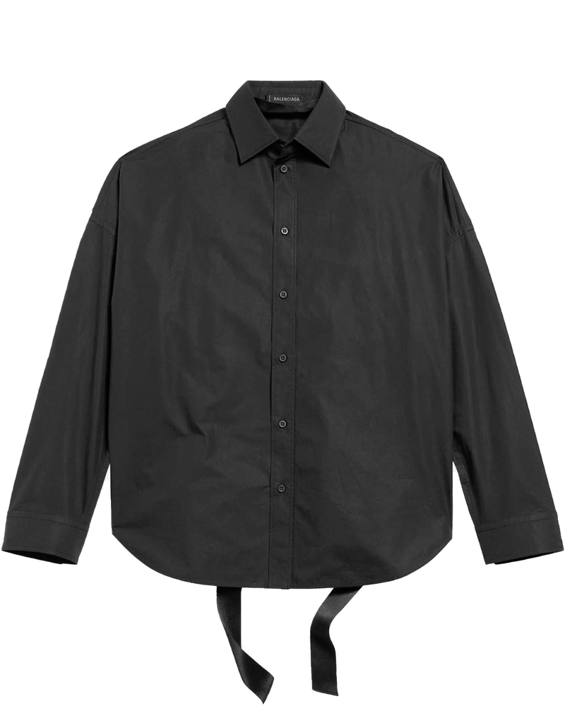 Оригінальна Cotton Lace-Up Shirt Balenciaga