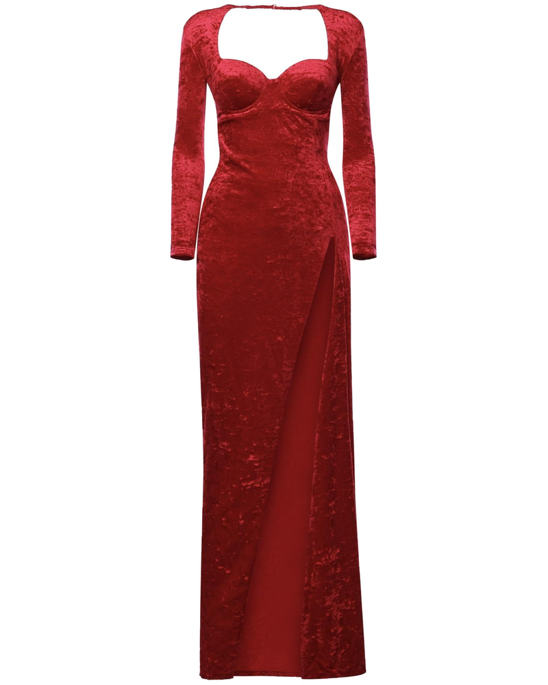 Abito Maxi Drappeggiato In Jersey DI Velluto Balenciaga – Гарантія оригінальності