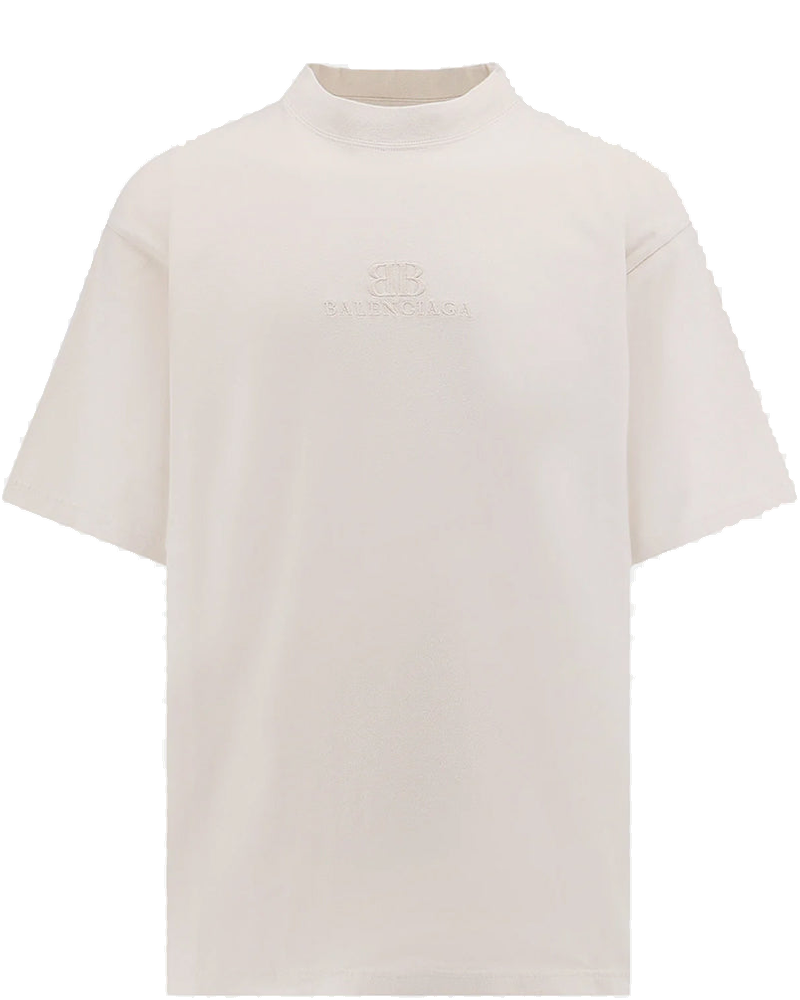 Ecru Bb Classic T-Shirt Balenciaga – Гарантія оригінальності