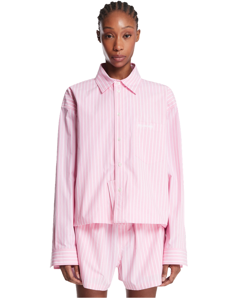 Pink Striped Shirt Balenciaga оригінал – Купити в Україні