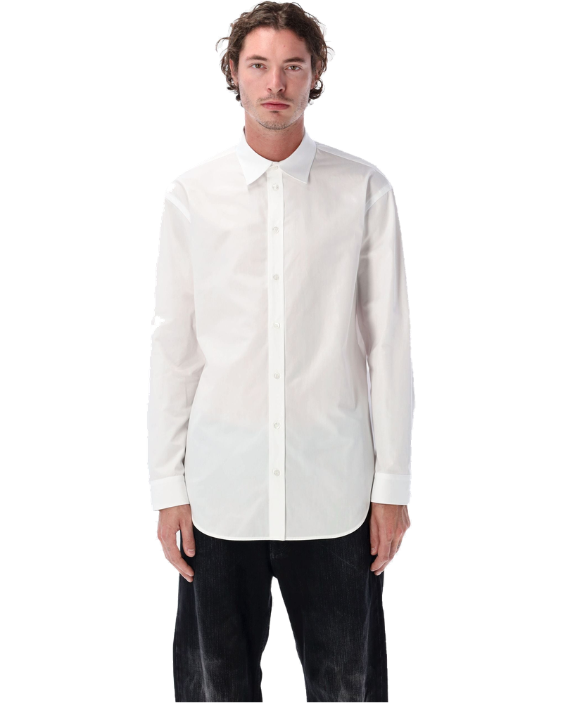 White Poplin Standard Shirt Balenciaga оригінал – Купити в Україні