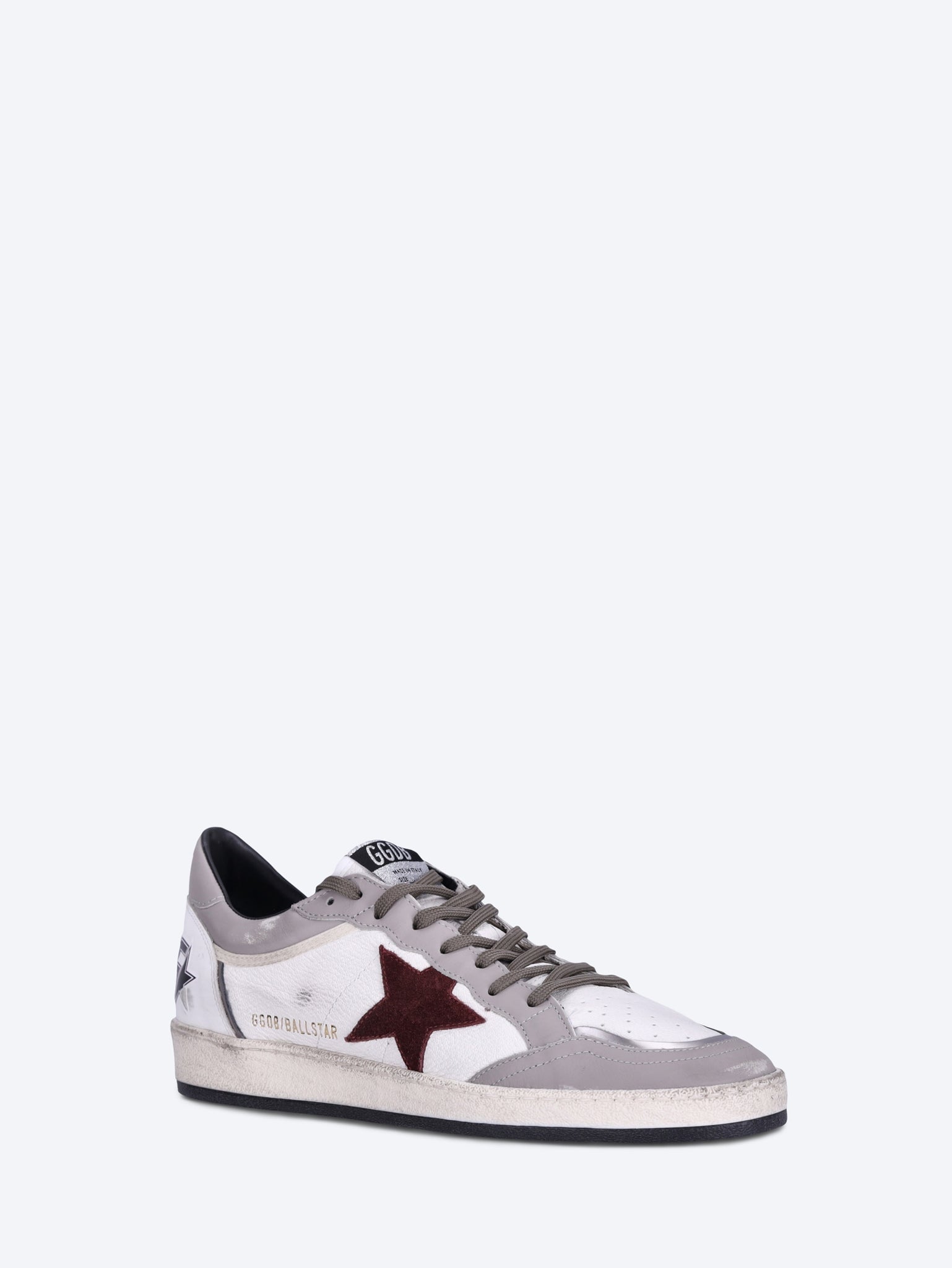 Ballstar Leather Upper Sneakers Golden goose оригінал – Купити в Україні – вид ззаду