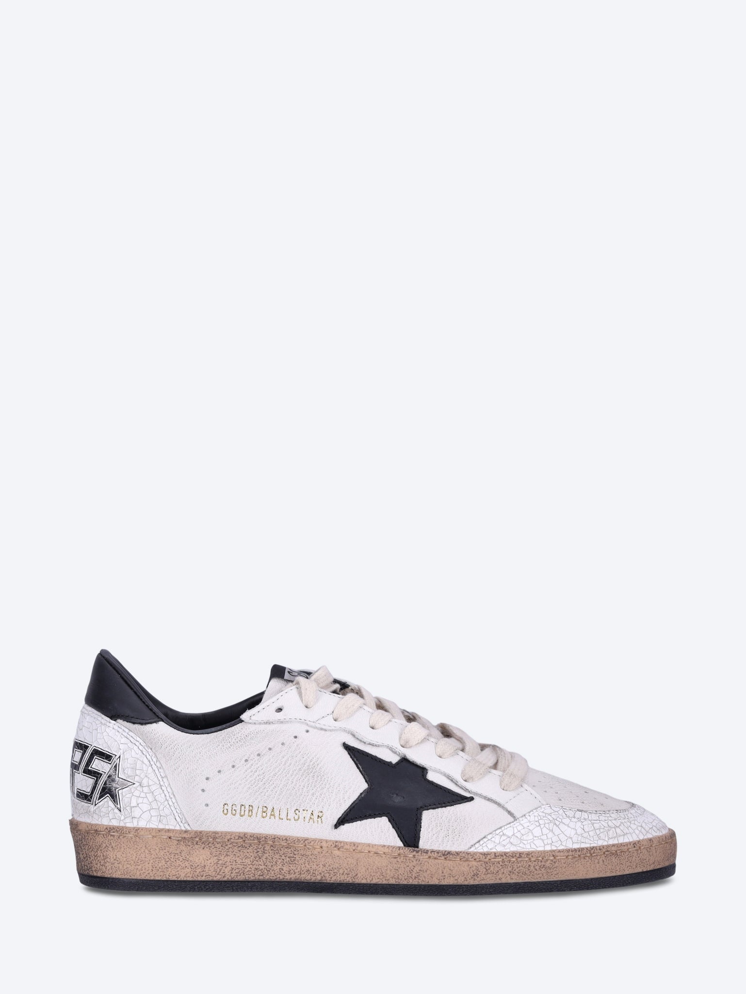 Оригінальна Ballstar Nappa Upper Leather Star Sneakers Golden goose – боковий вид
