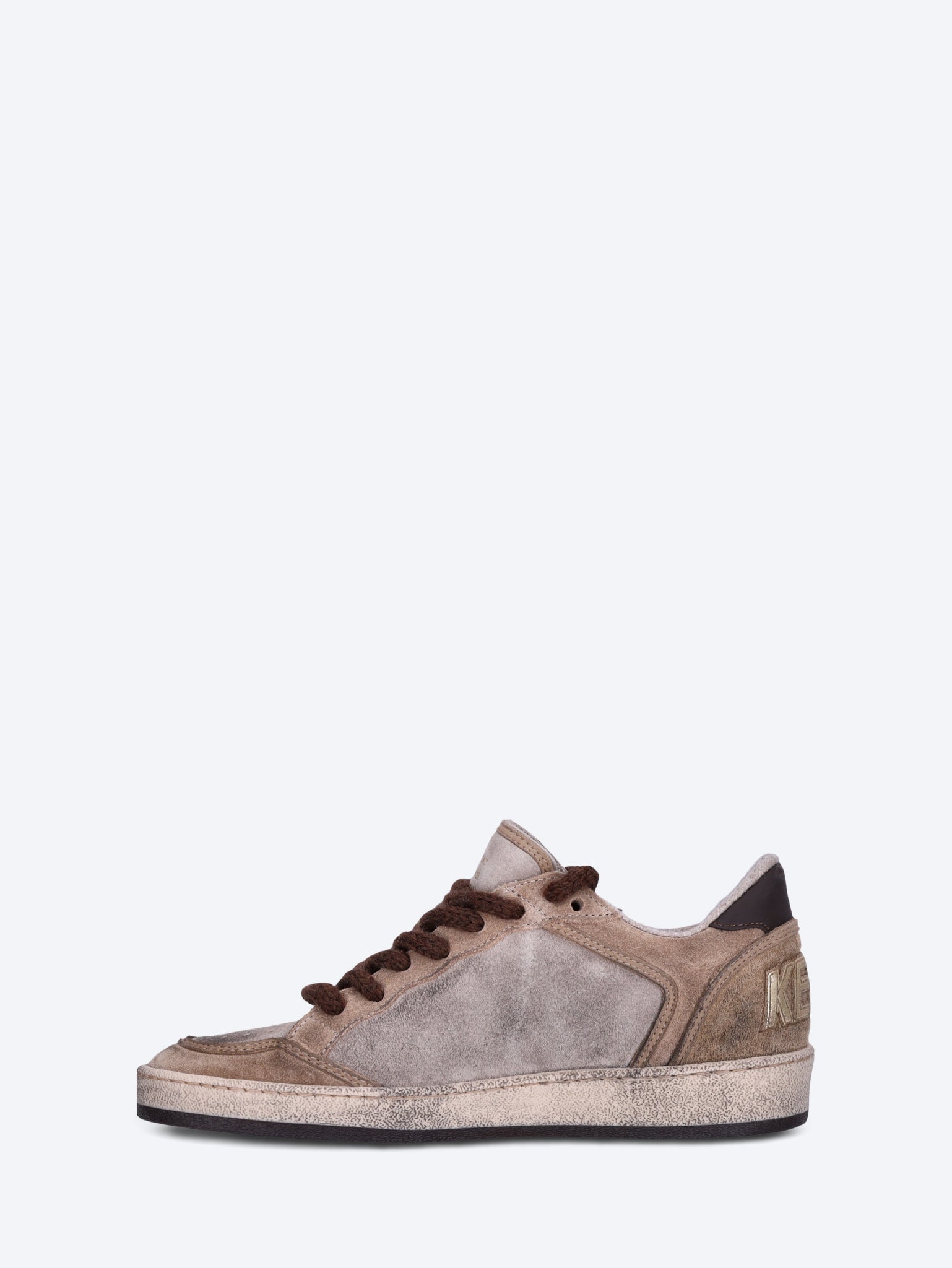 Оригінальна Ballstar Suede Upper Spur Glitter Star Sneakers Golden goose – збільшений вид