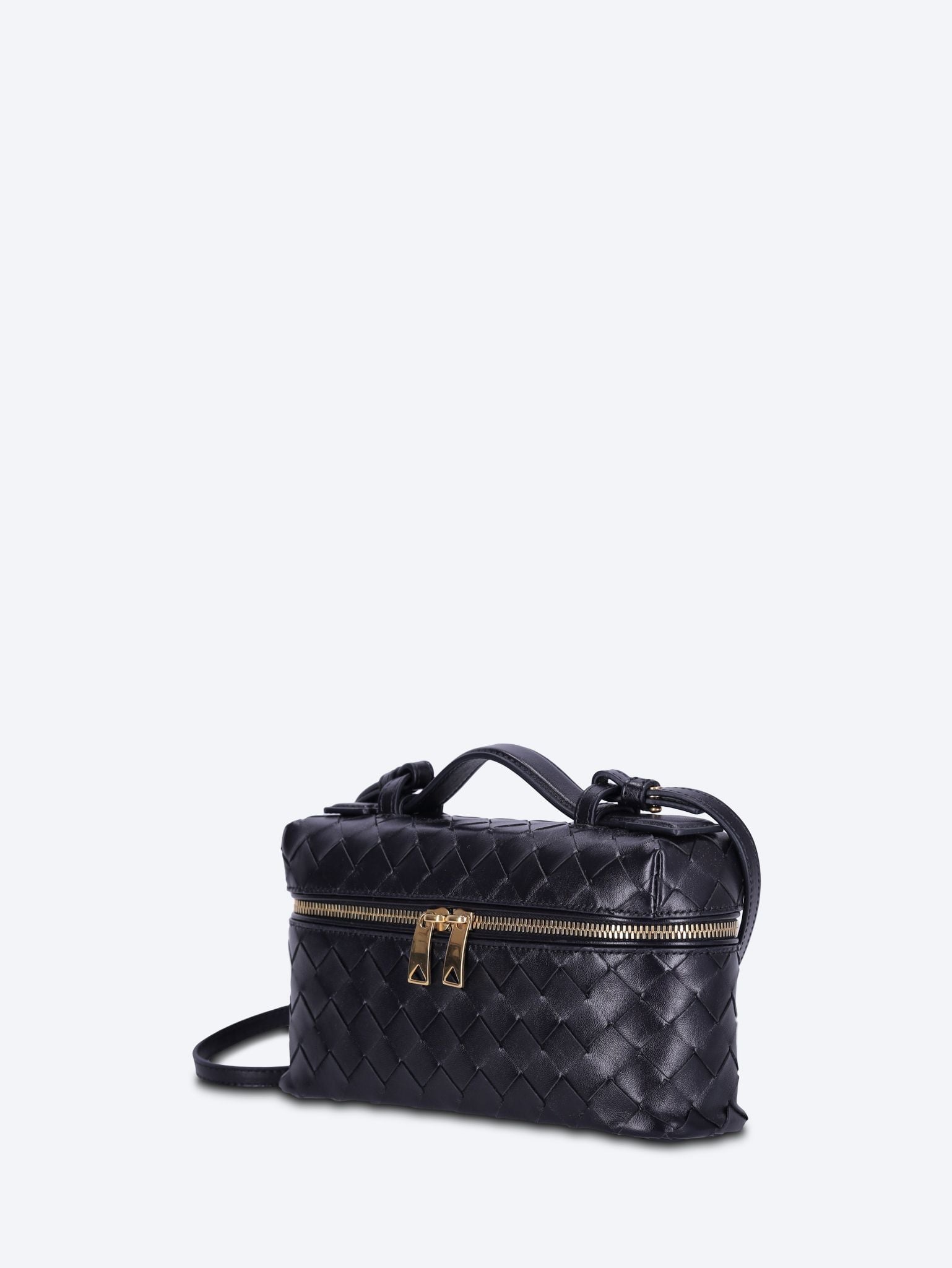 Оригінальна Bang Bang Leather Shoulder Bag Bottega veneta – вид ззаду