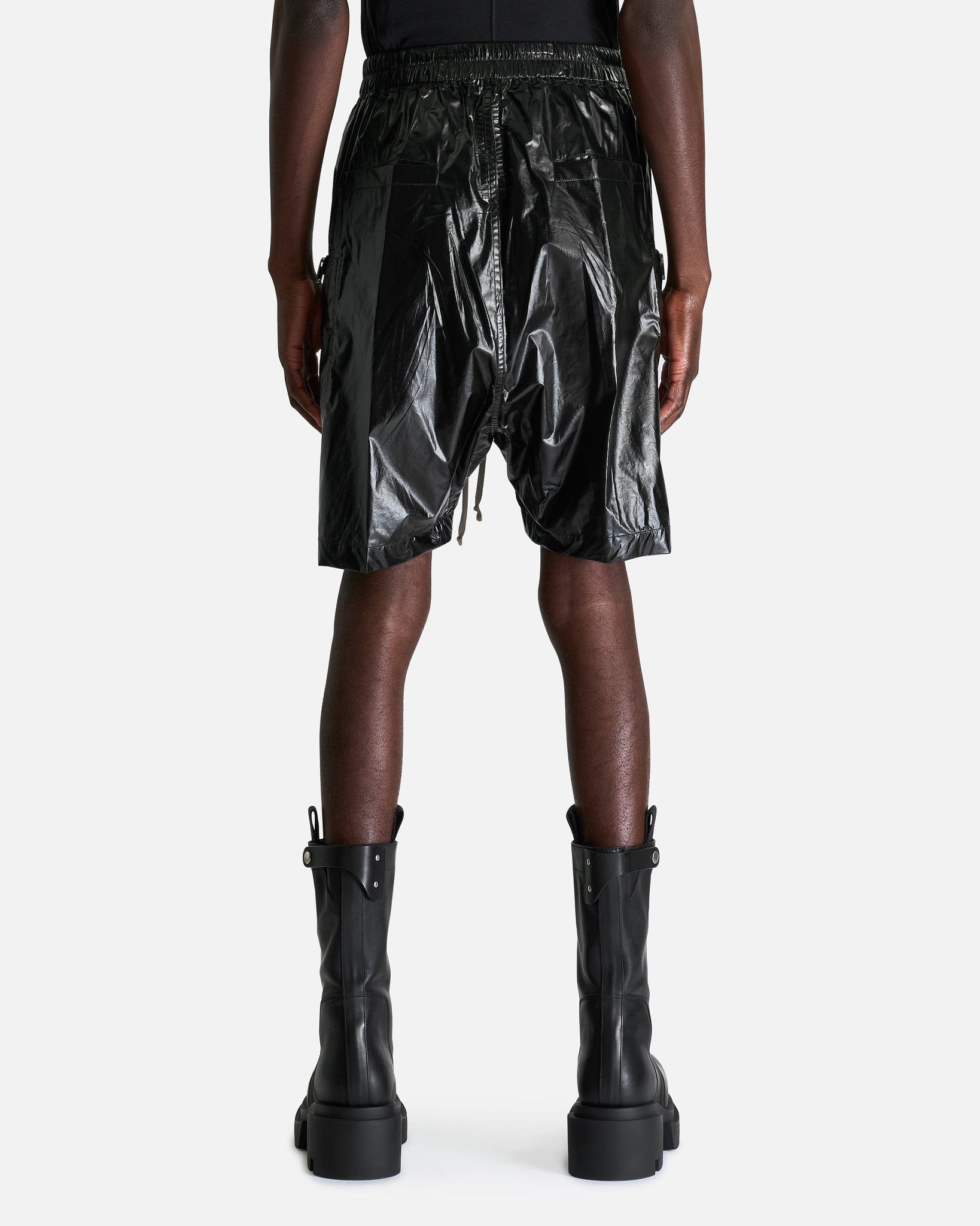 Оригінальна Bauhaus Bela Shorts In Black Rick owens – детальний вид