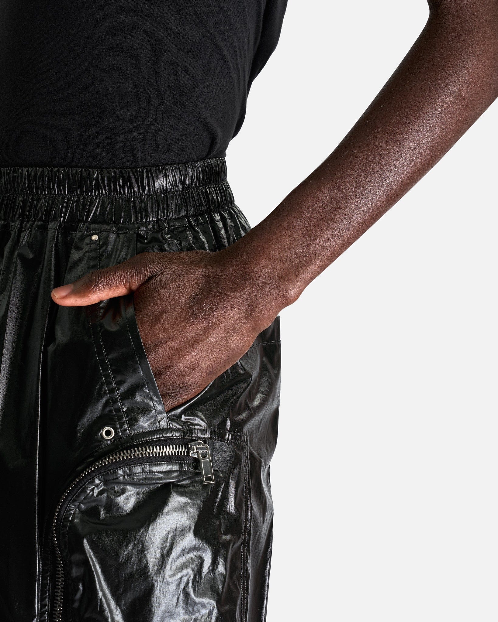 Оригінальна Bauhaus Bela Shorts In Black Rick owens – збільшений вид