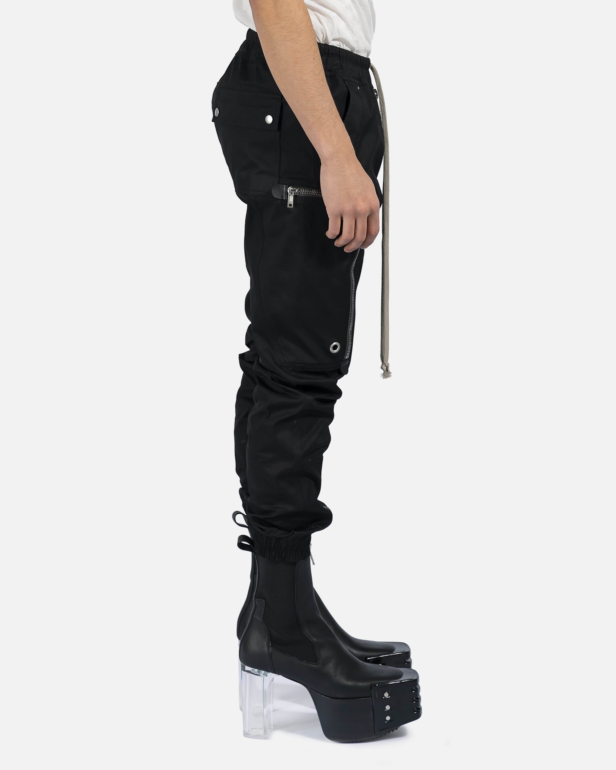 Bauhaus Cargo In Black Rick owens оригінал – Купити в Україні – вид ззаду
