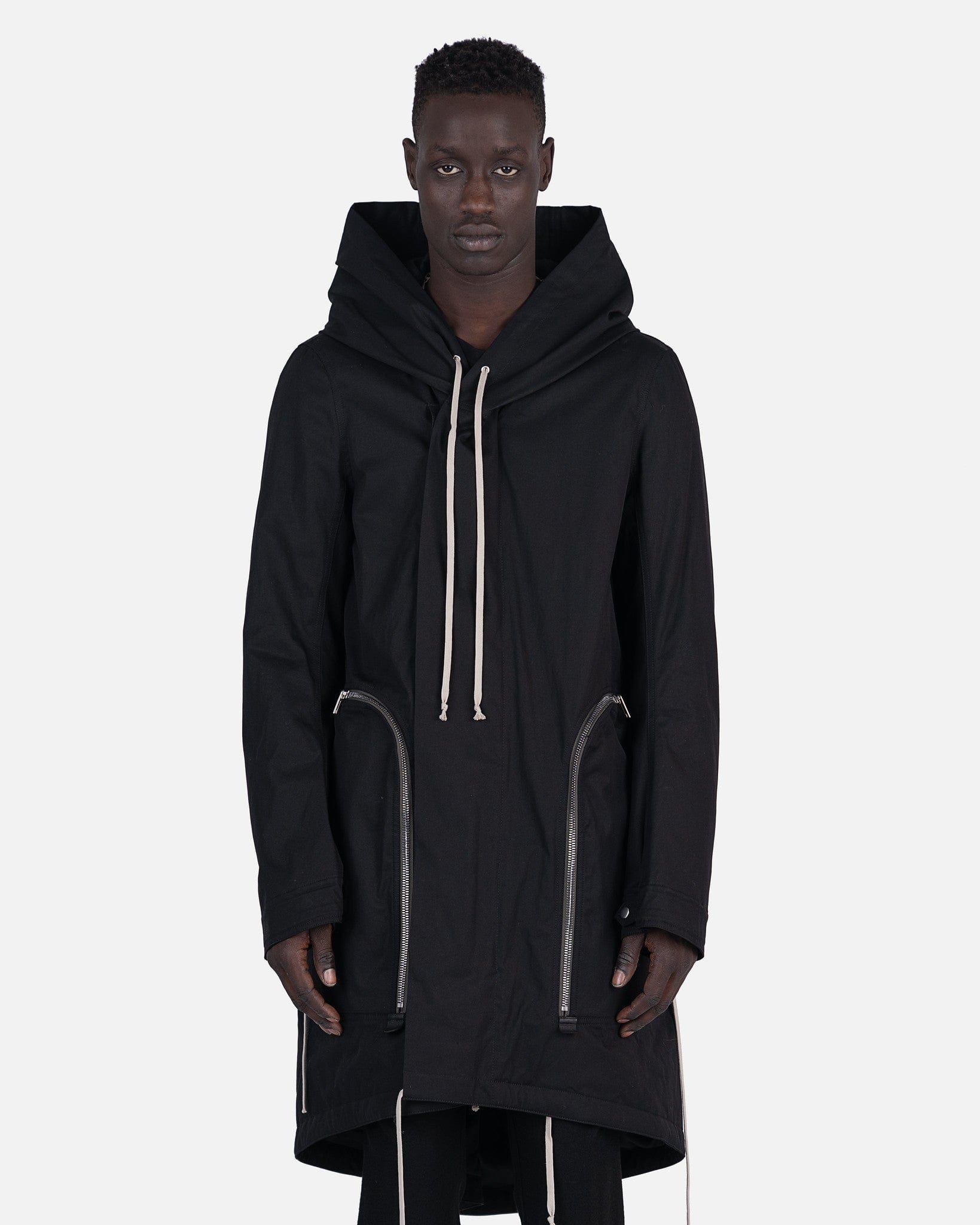Bauhaus Fishtail In Black Rick owens оригінал – Купити в Україні – боковий вид