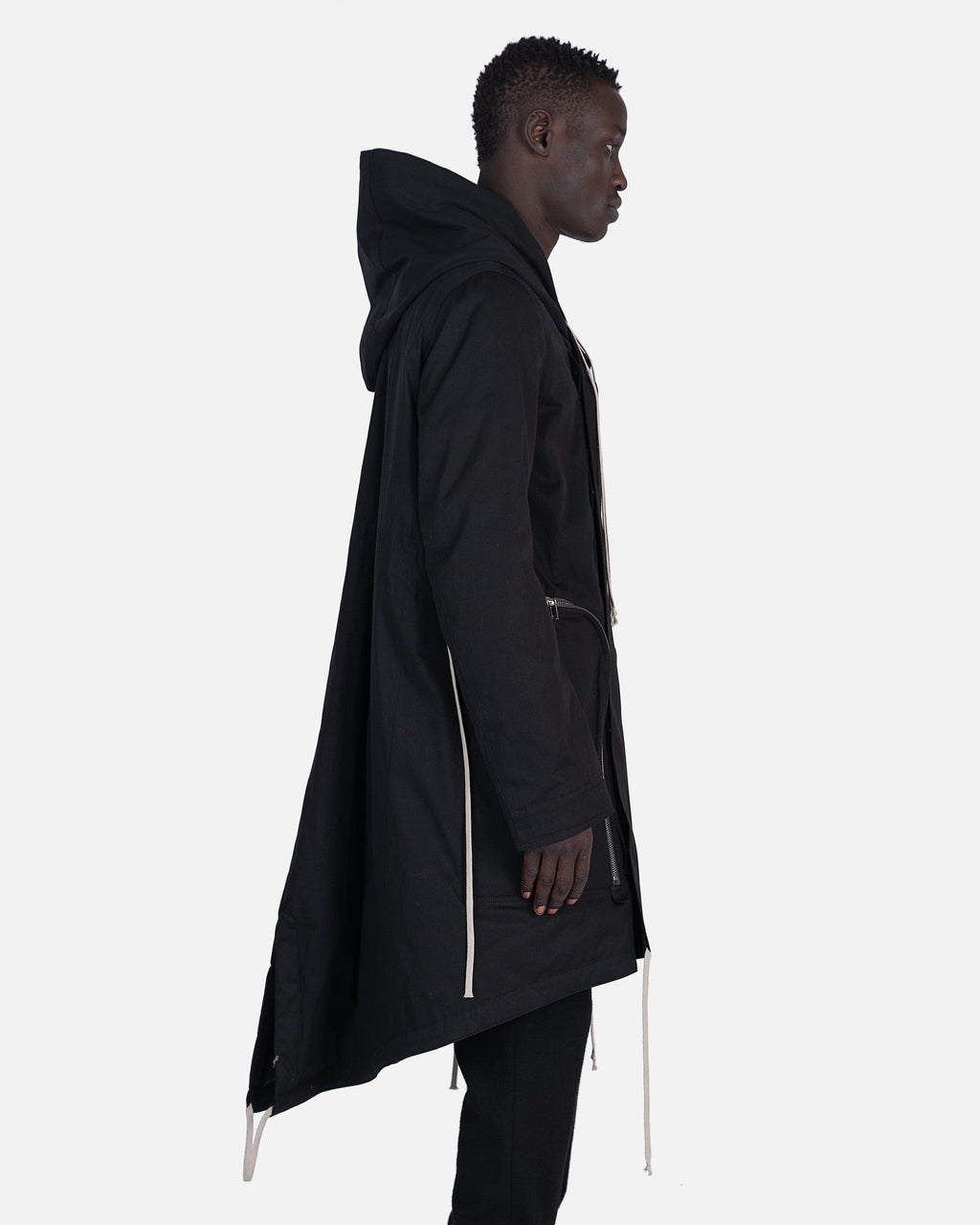 Bauhaus Fishtail In Black Rick owens оригінал – Купити в Україні – вид ззаду