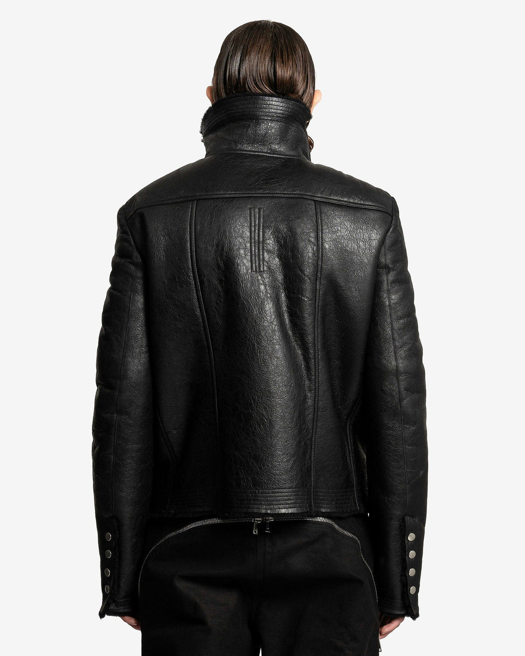 Оригінальна Bauhaus Jacket In Black Rick owens – детальний вид
