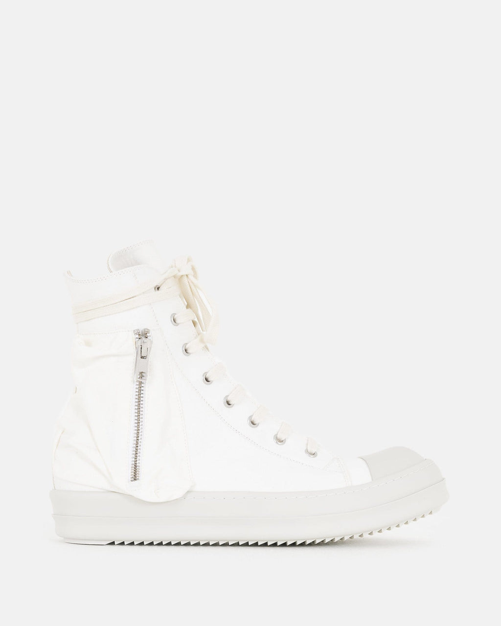 Bauhaus Ramones In Chalk White Rick owens – Гарантія оригінальності – боковий вид