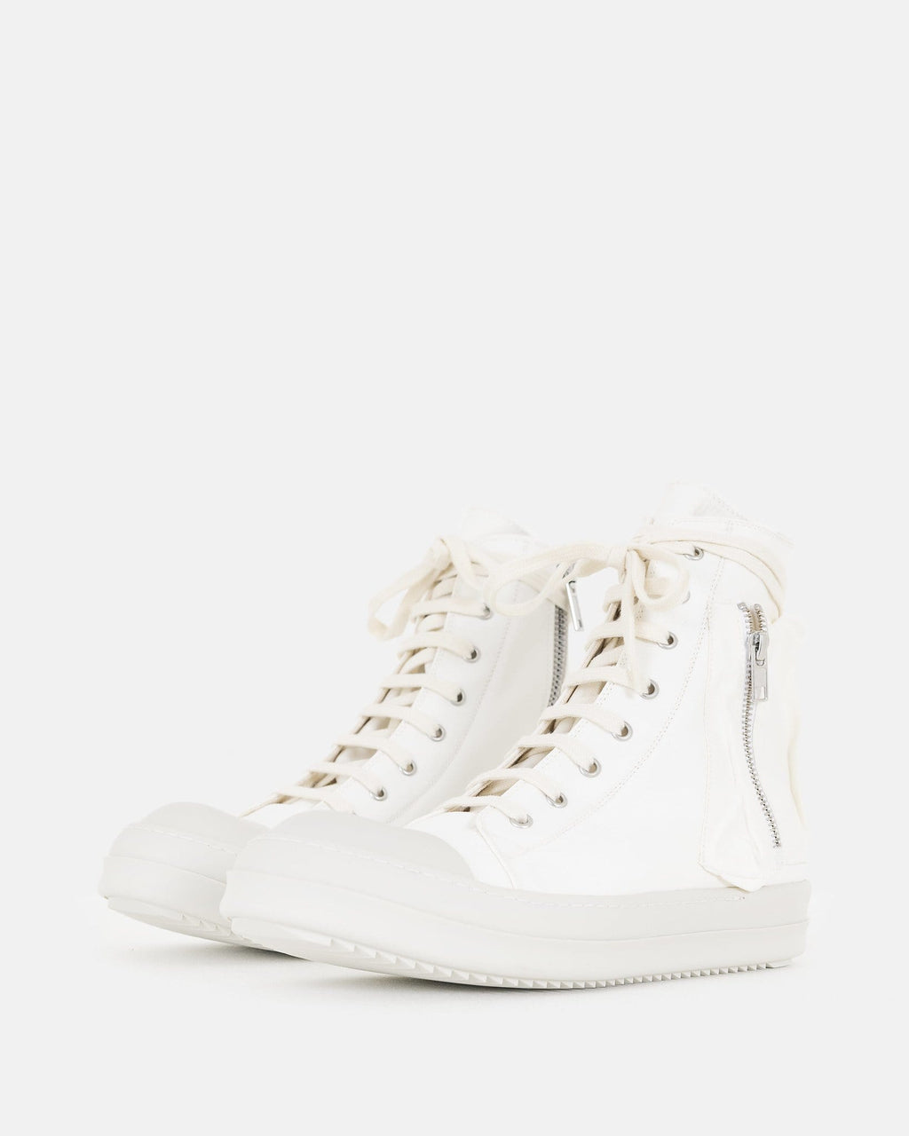 Bauhaus Ramones In Chalk White Rick owens – Гарантія оригінальності – вид ззаду