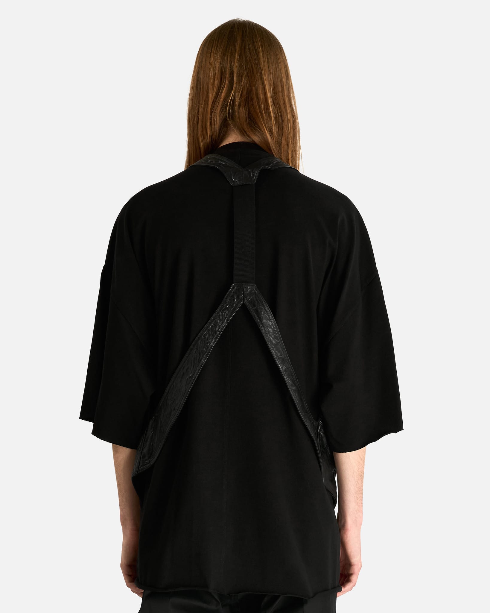 Оригінальна Bauhaus Vest In Black Rick owens – детальний вид