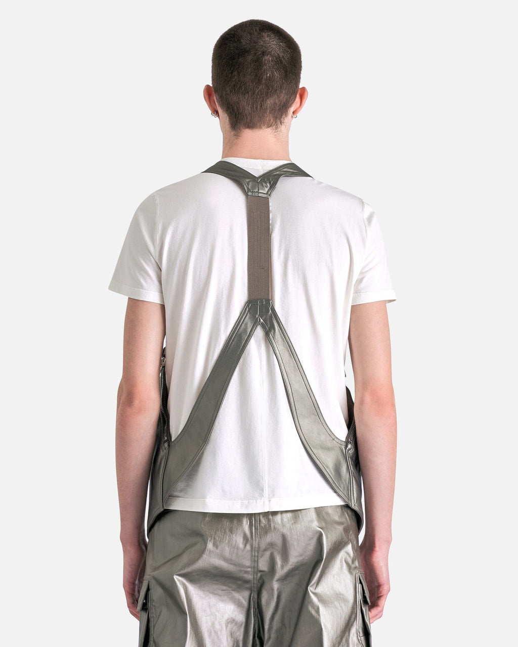 Bauhaus Vest In Gun Metal Rick owens оригінал – Купити в Україні – детальний вид