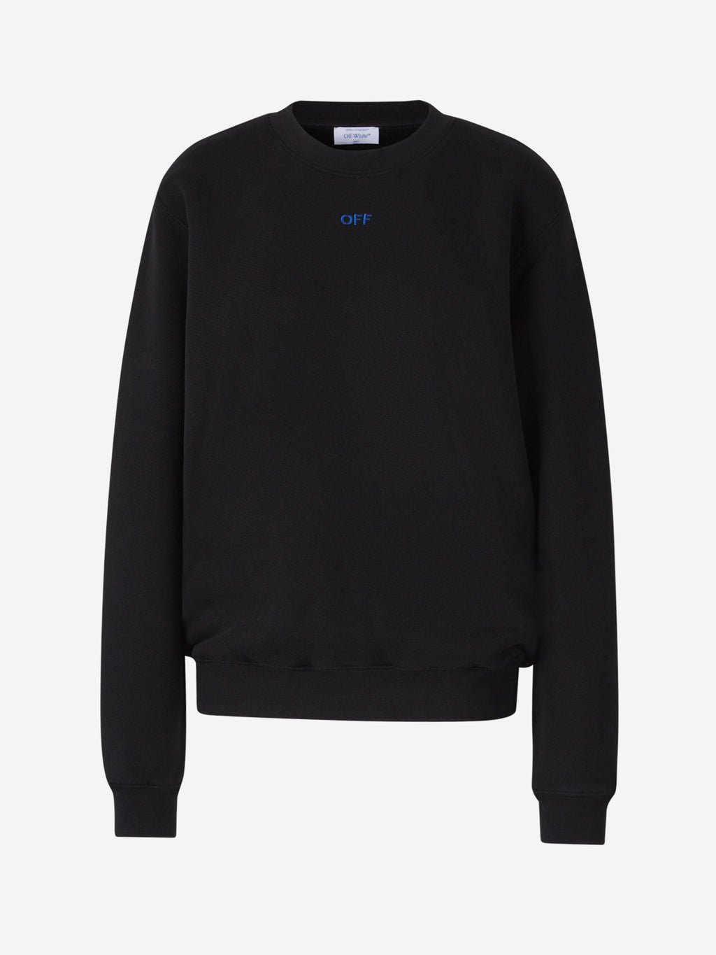 Cotton Logo Sweatshirt Off-white оригінал – Купити в Україні – боковий вид