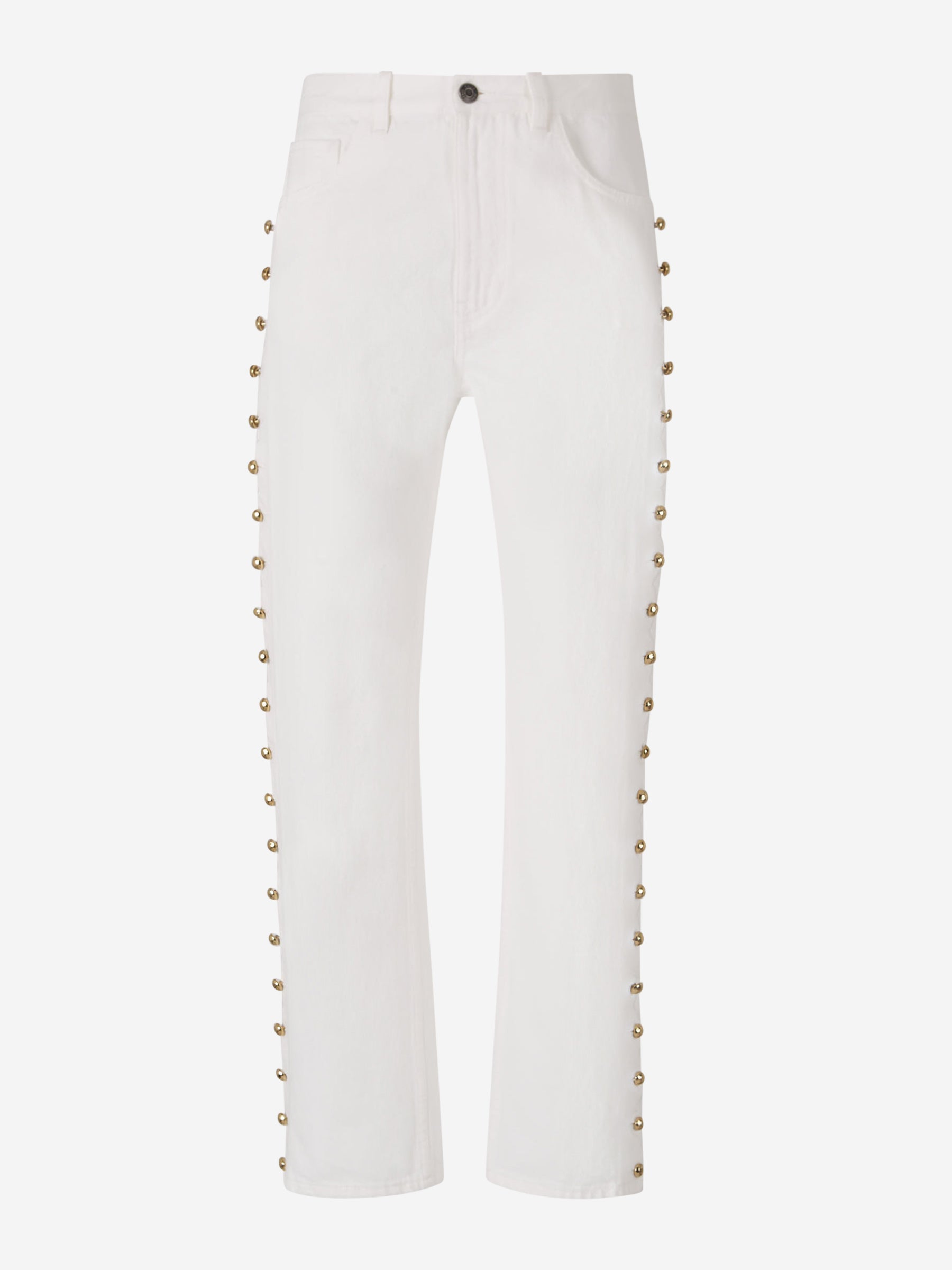 Оригінальна Slim Fit Jeans With Scallops Chloe – боковий вид