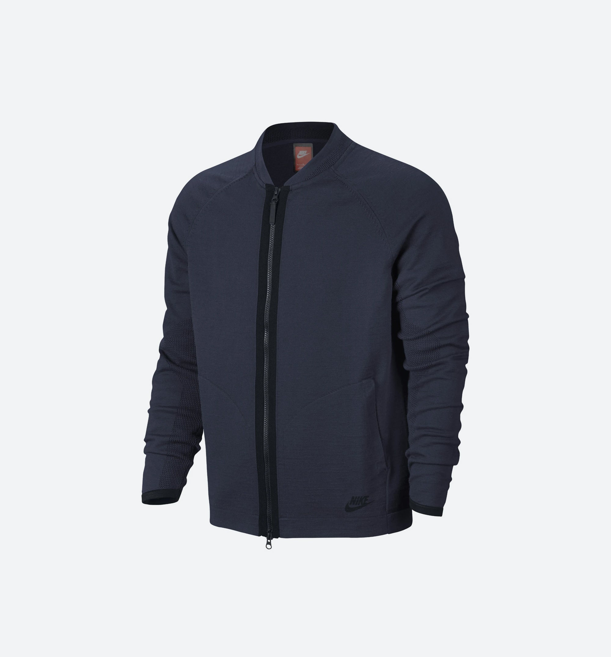 Sportswear Tech Knit Bomber Jacket Mens Nike – Гарантія оригінальності – боковий вид - NIKE