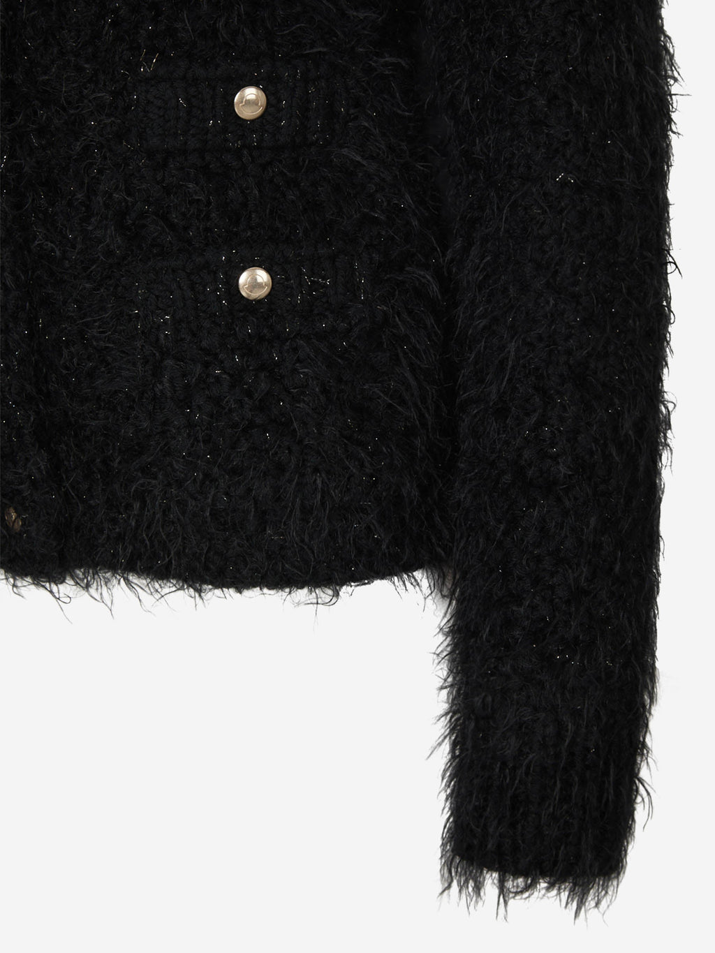 Оригінальна Quilted Wool Cardigan Moncler – збільшений вид