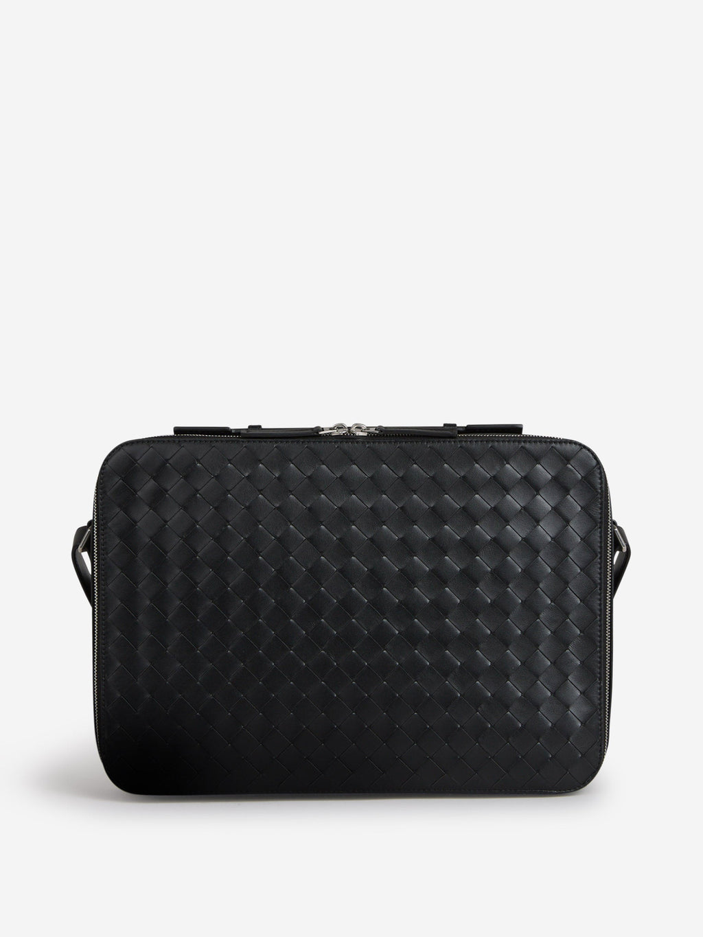 Intrecciato Leather Briefcase Bottega veneta оригінал – Купити в Україні – боковий вид