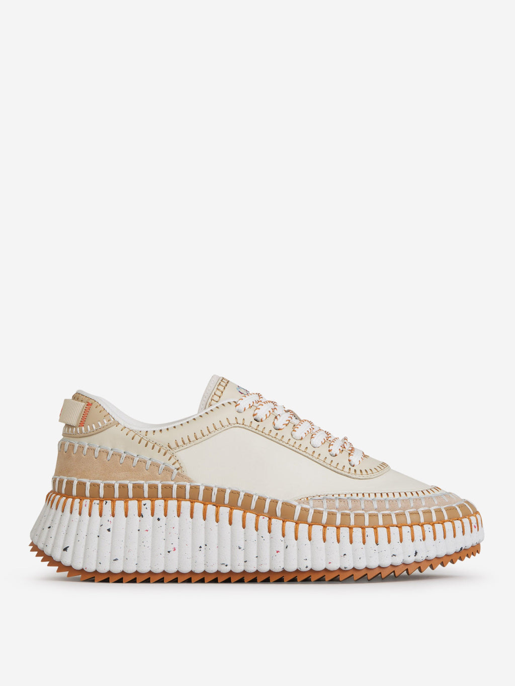 Leather Nama Sneakers Chloe оригінал – Купити в Україні – боковий вид