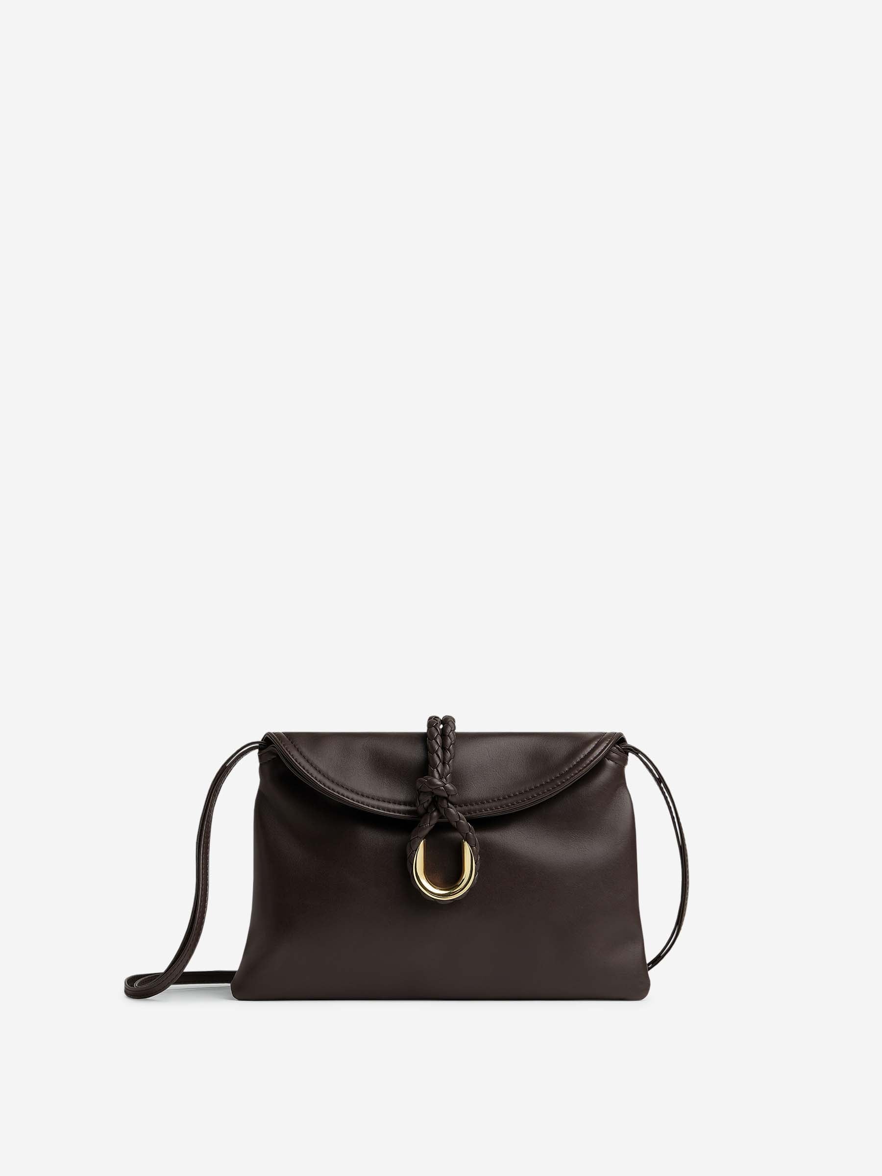 Small Liberta Crossbody Bag Bottega veneta оригінал – Купити в Україні – боковий вид
