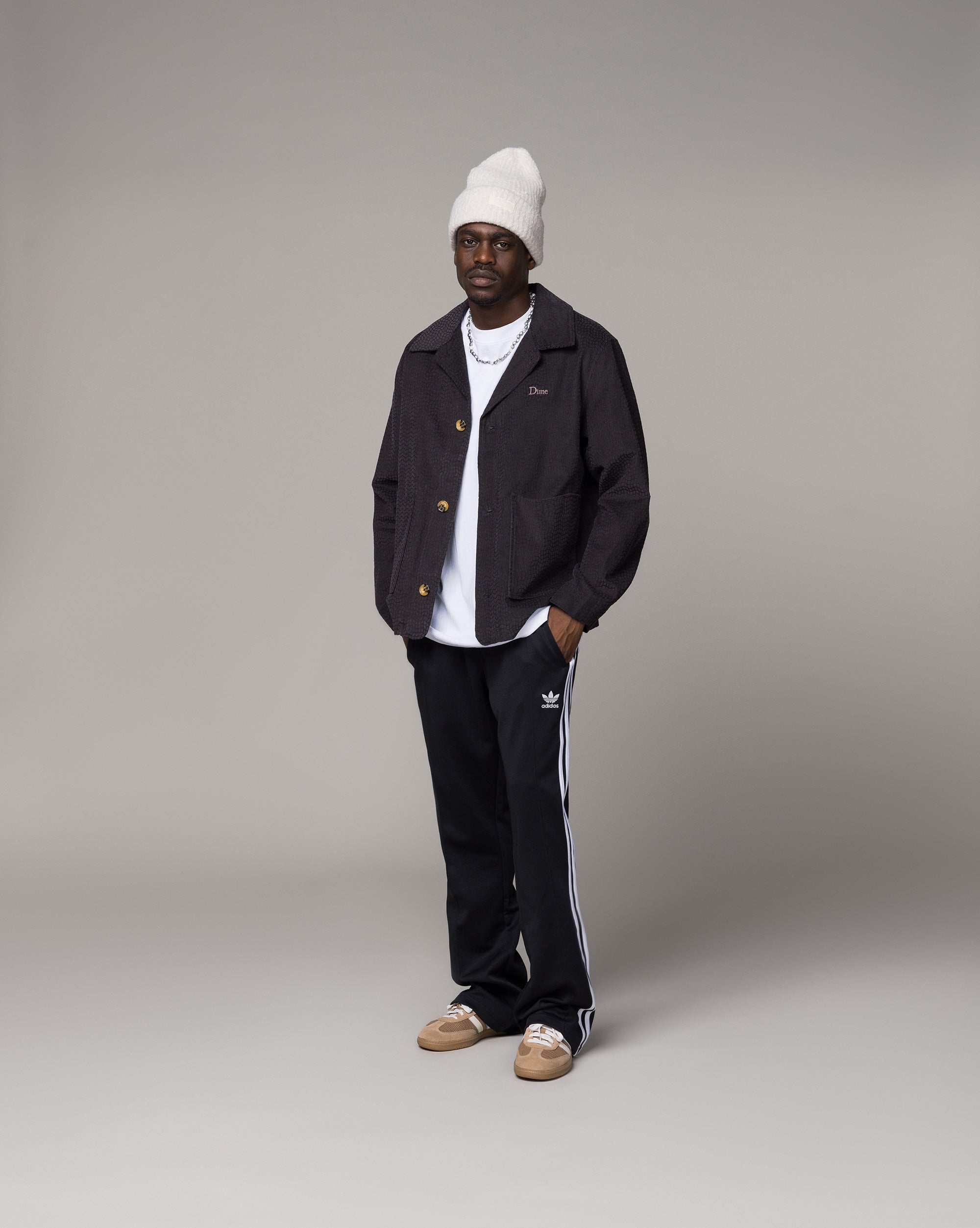 Baggy Fit Firebird Track Pants Adidas – Гарантія оригінальності – вид ззаду - ADIDAS