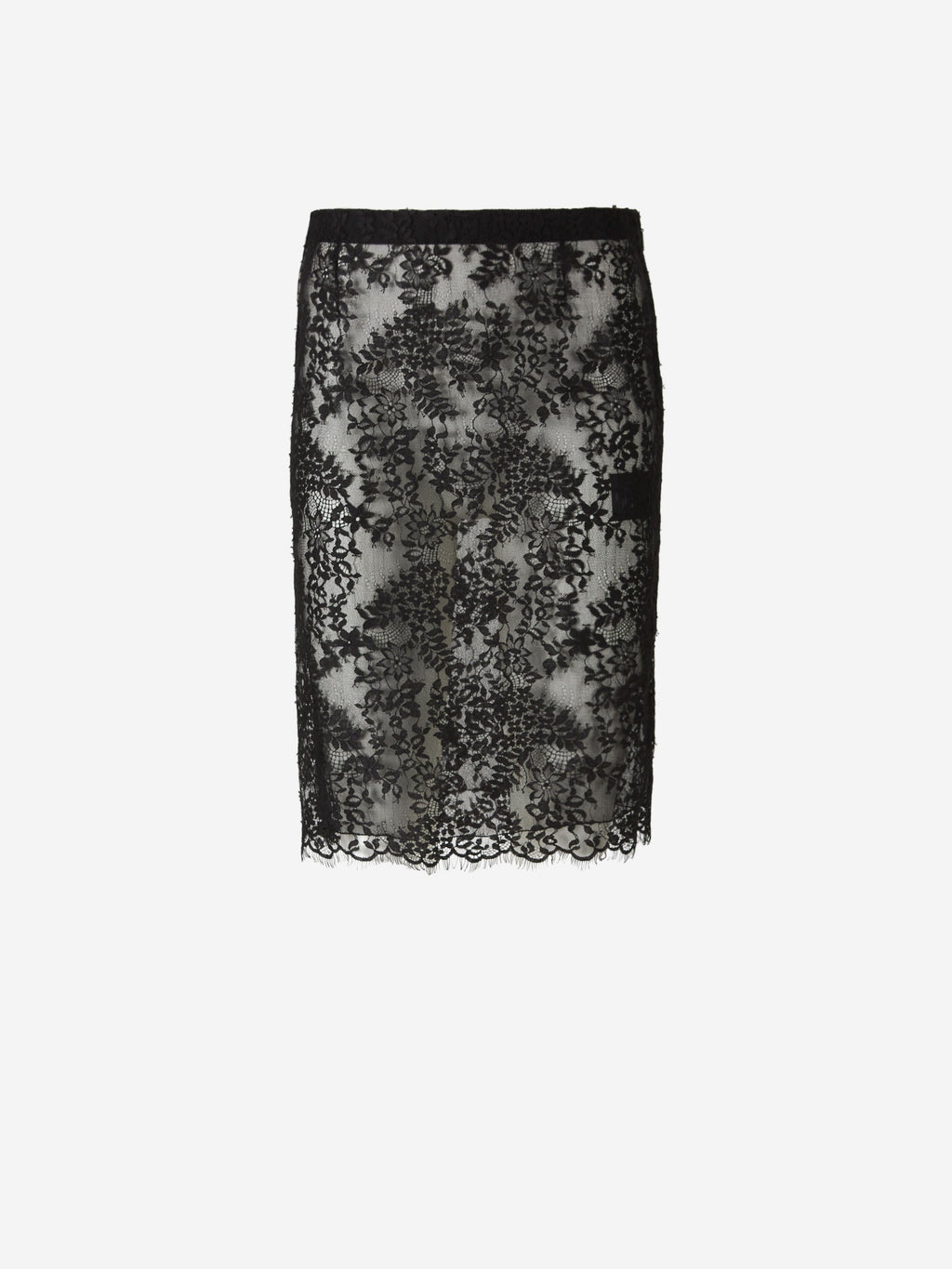 MIDI Silk Skirt Saint laurent оригінал – Купити в Україні – боковий вид