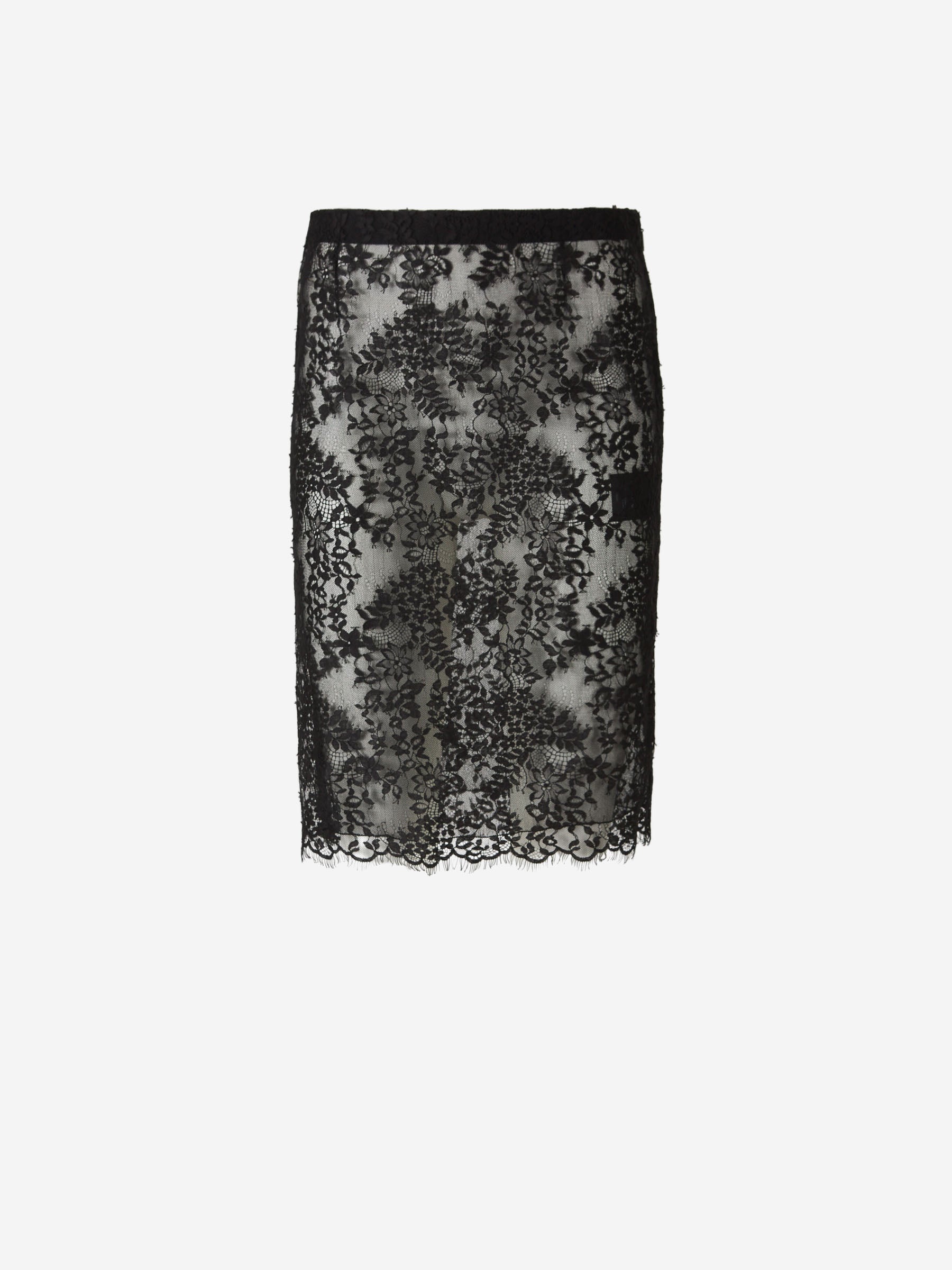 MIDI Silk Skirt Saint laurent оригінал – Купити в Україні – боковий вид