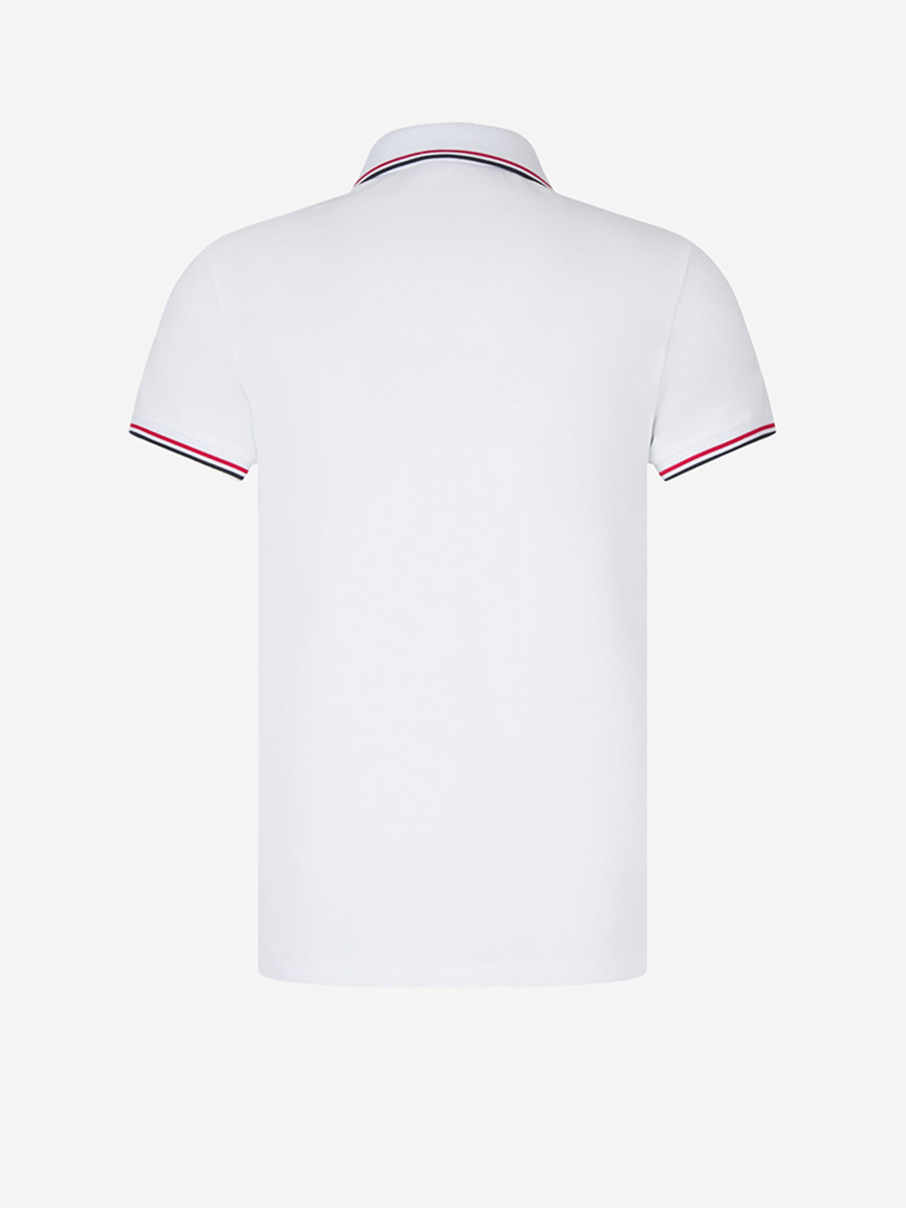 Оригінальна Cotton Piqué Polo Moncler – вид ззаду