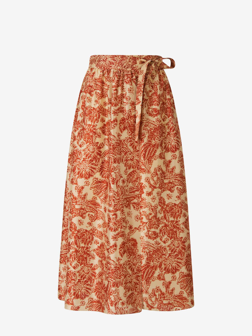 Оригінальна Floral Motif MIDI Skirt Loro piana – боковий вид