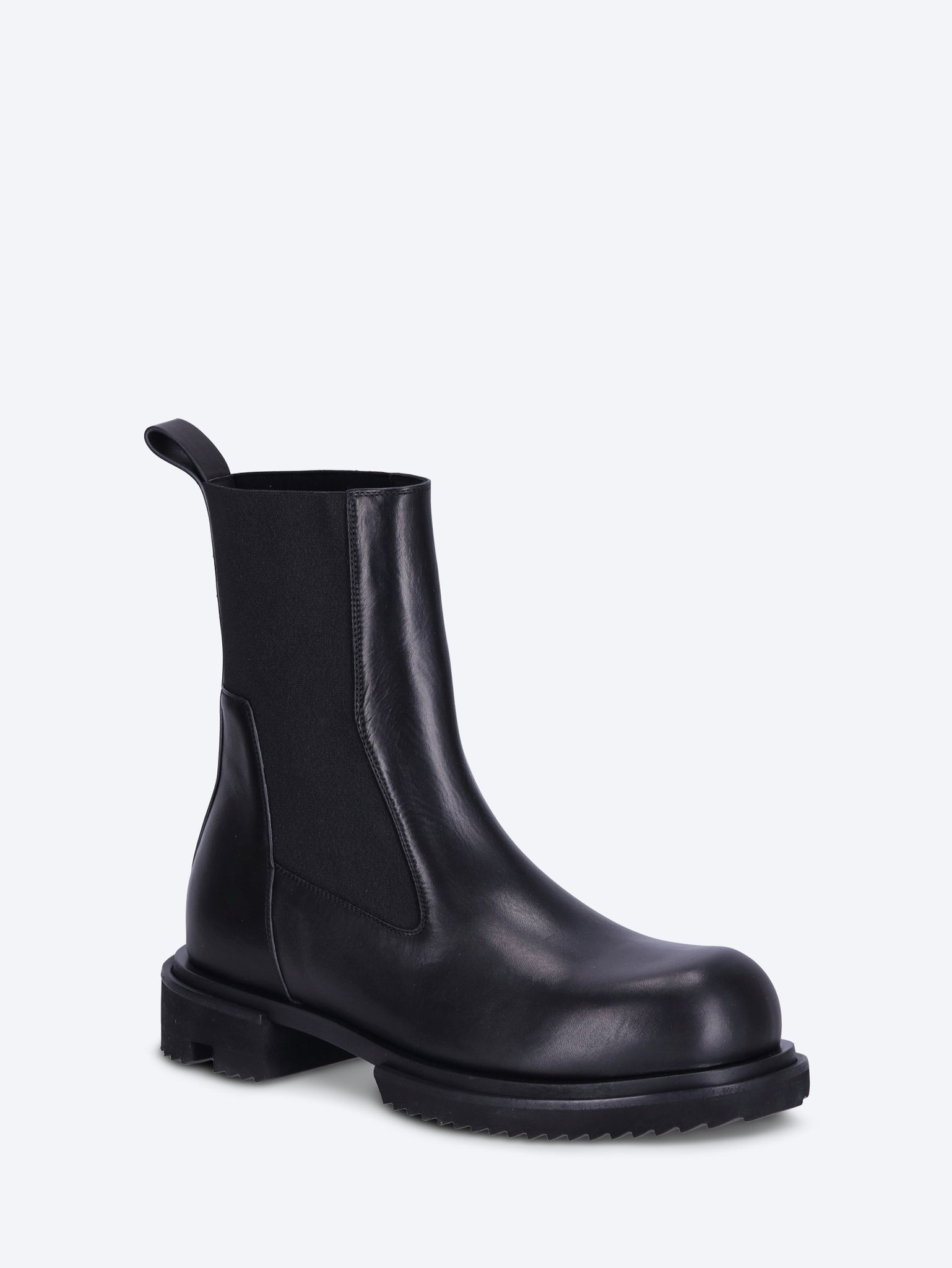 Beatle Gabe Leather Boots Rick owens – Гарантія оригінальності – вид ззаду