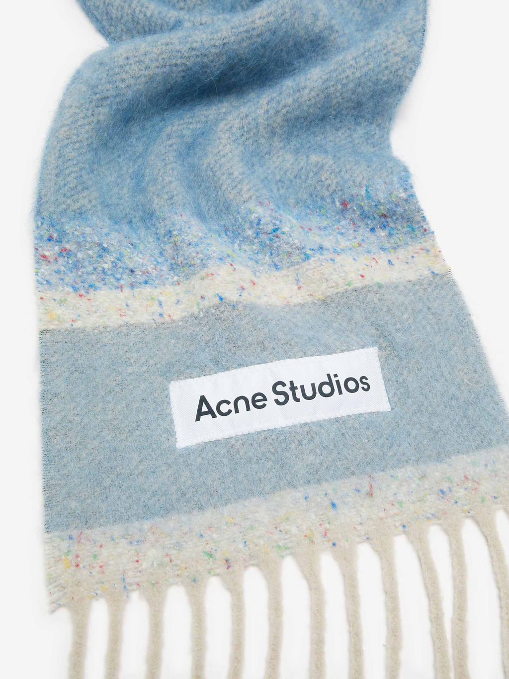 Bufanda Mohair Logo Acne studios – Гарантія оригінальності – збільшений вид