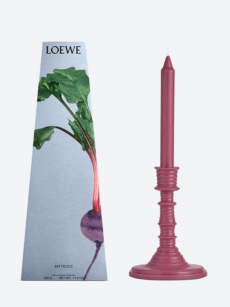 Оригінальна Beetroot Wax Candleholder Loewe – вид ззаду