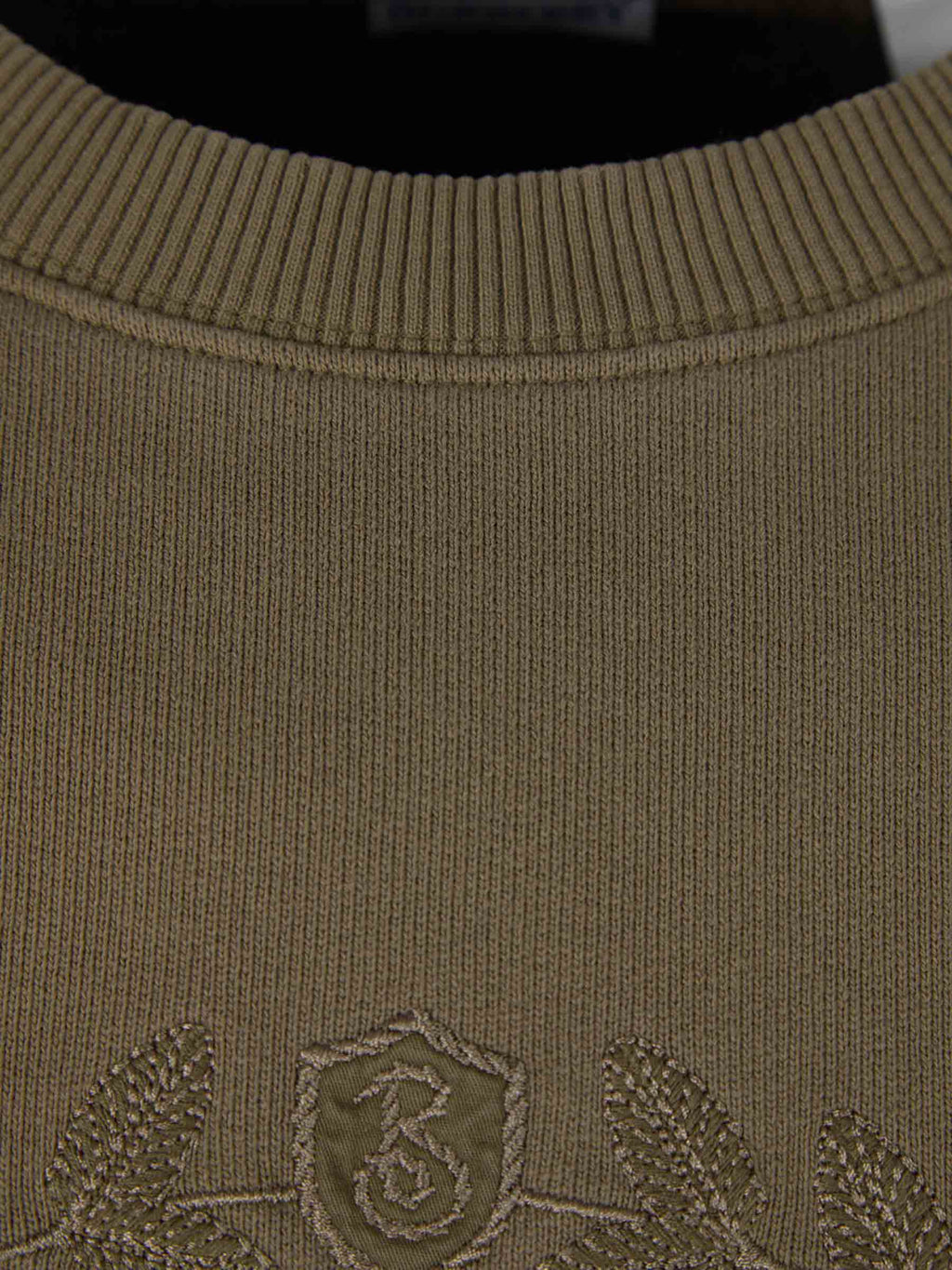 Cotton Logo Sweatshirt Burberry – Гарантія оригінальності – детальний вид