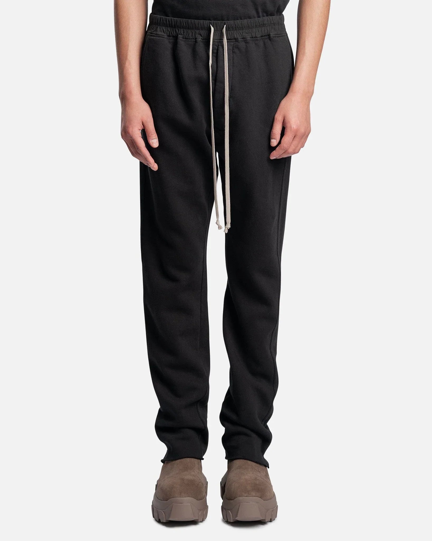Berlin Drawstring In Black Rick owens – Гарантія оригінальності – боковий вид