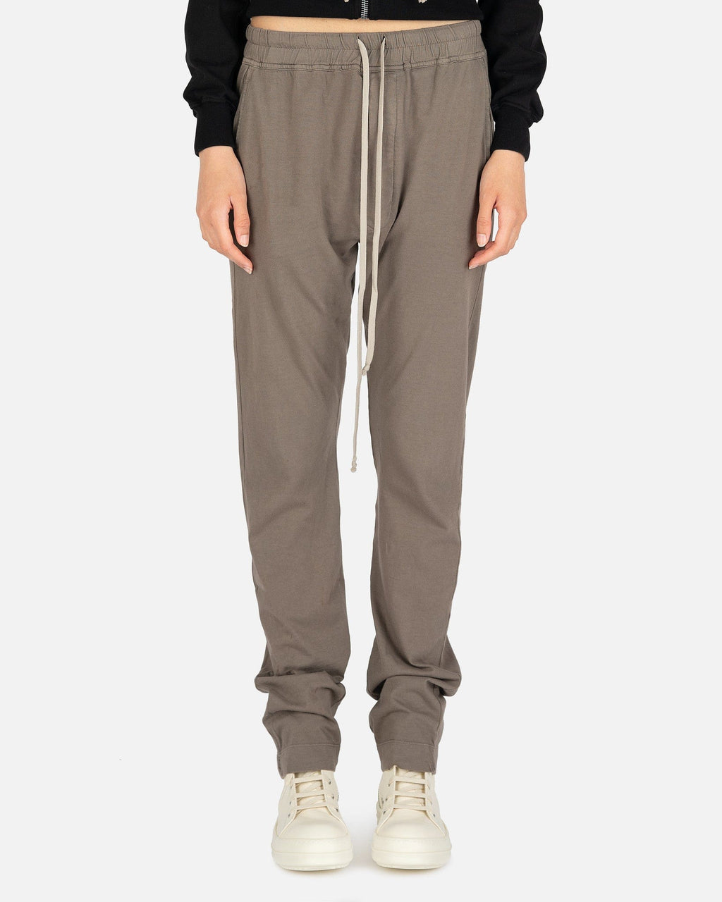 Berlin Drawstring Pants In Dust Rick owens оригінал – Купити в Україні – боковий вид