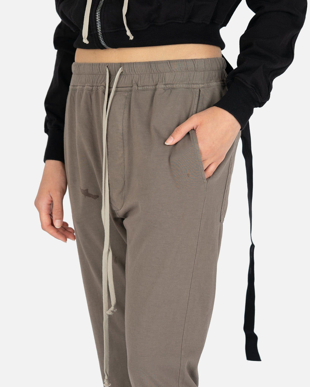 Berlin Drawstring Pants In Dust Rick owens оригінал – Купити в Україні – збільшений вид