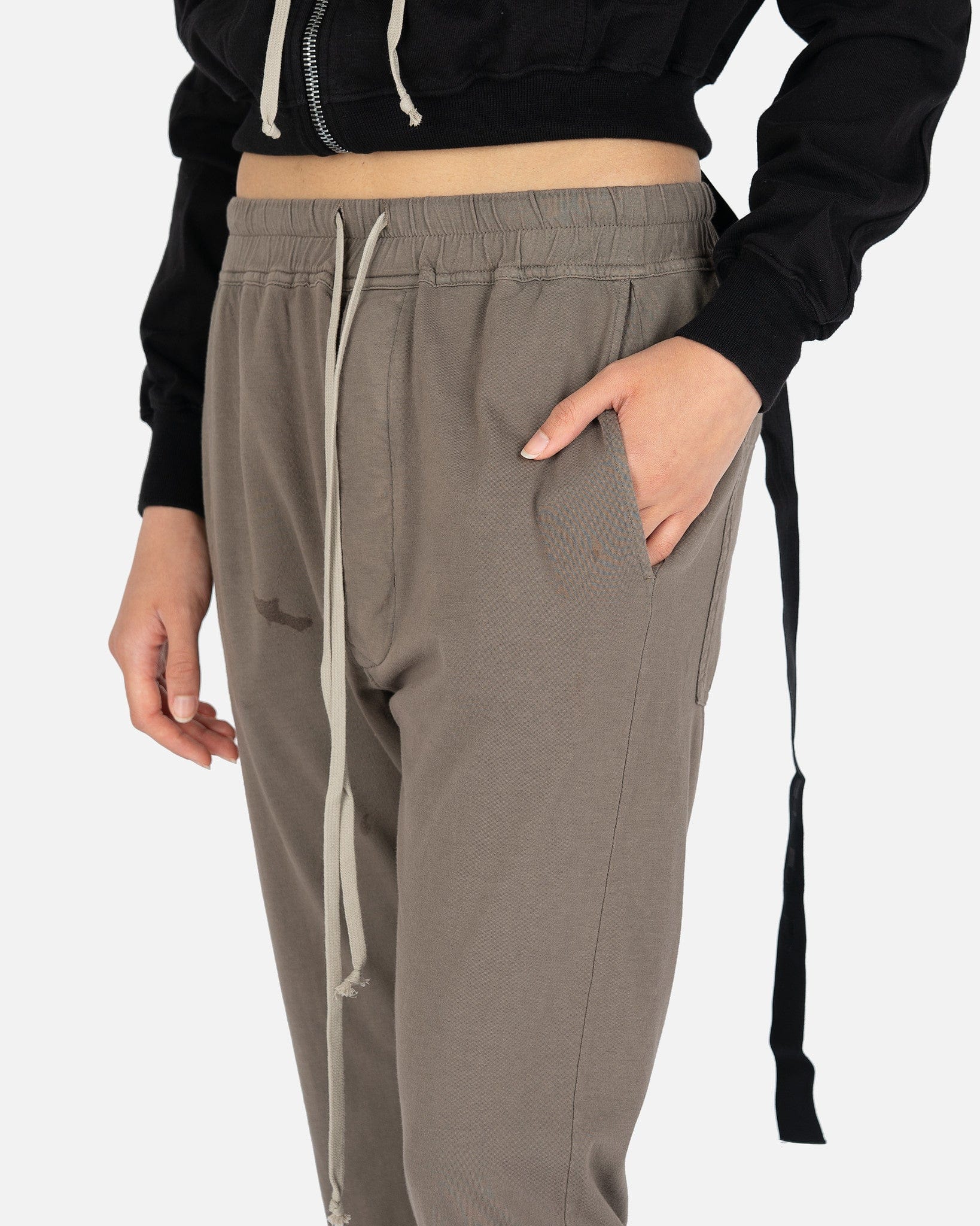 Berlin Drawstring Pants In Dust Rick owens оригінал – Купити в Україні – збільшений вид