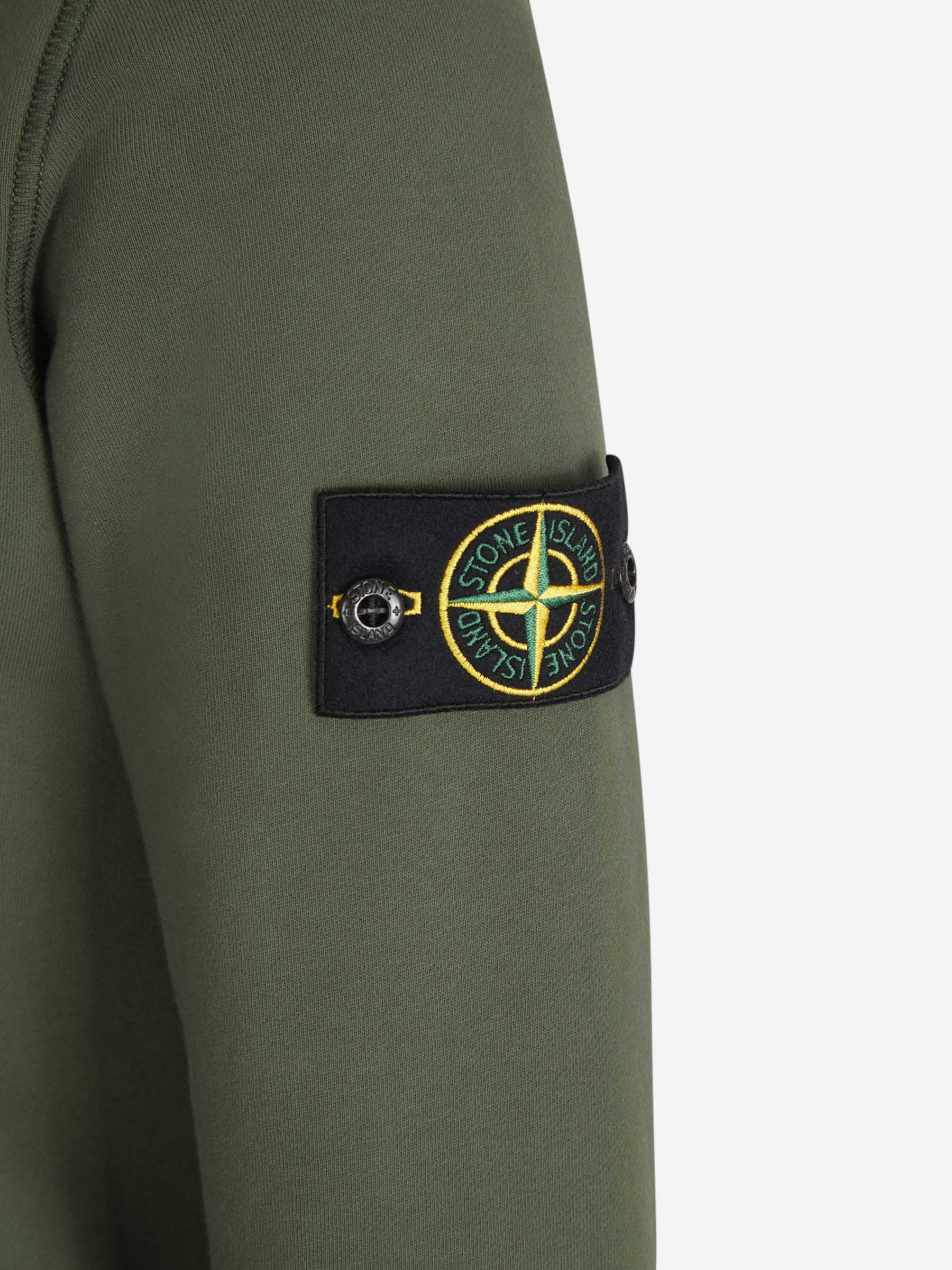 Logo Patch Sweatshirt Stone island – Гарантія оригінальності – збільшений вид - STONE ISLAND