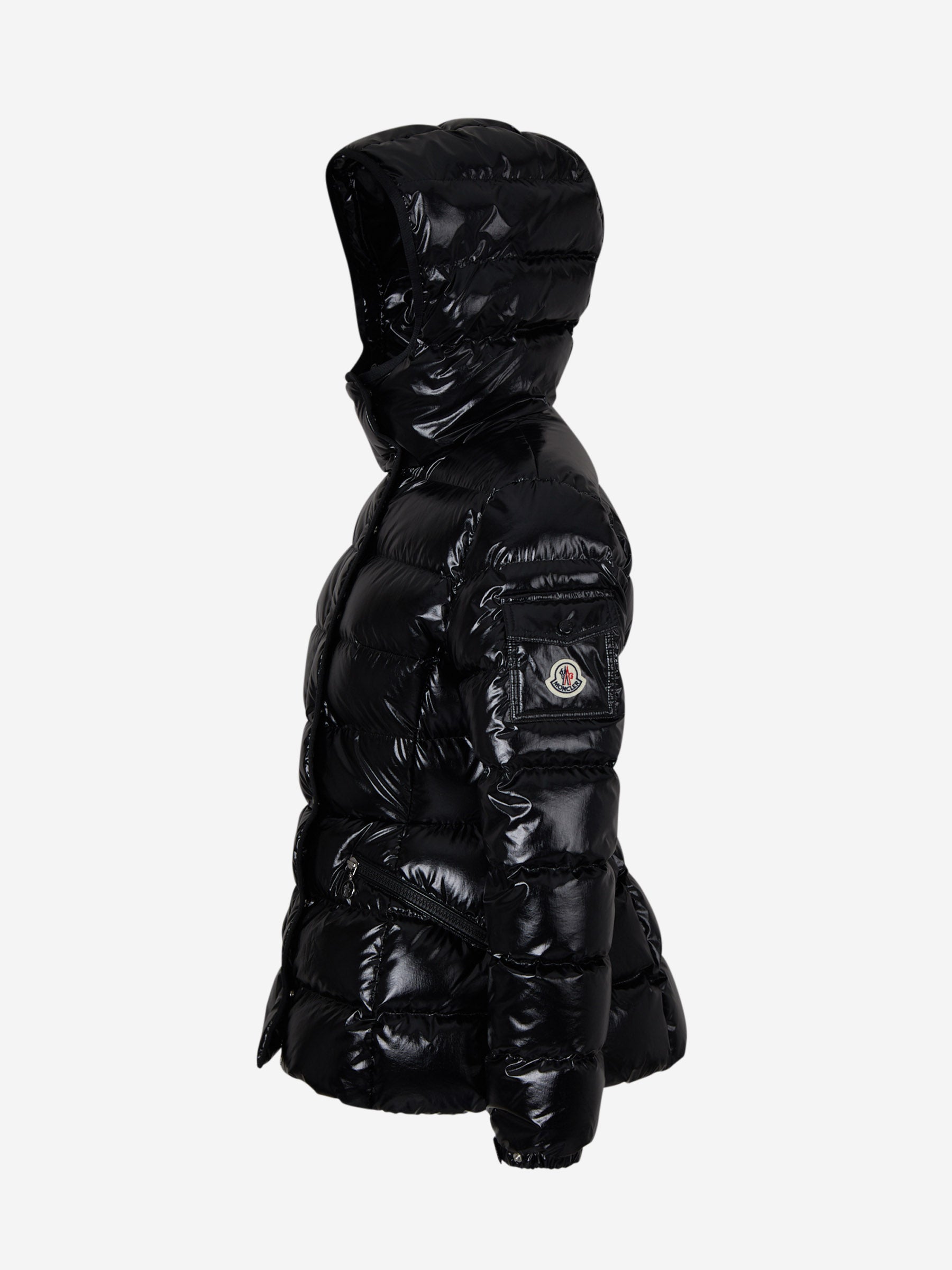Оригінальна Logo Quilted Jacket Moncler – вид ззаду