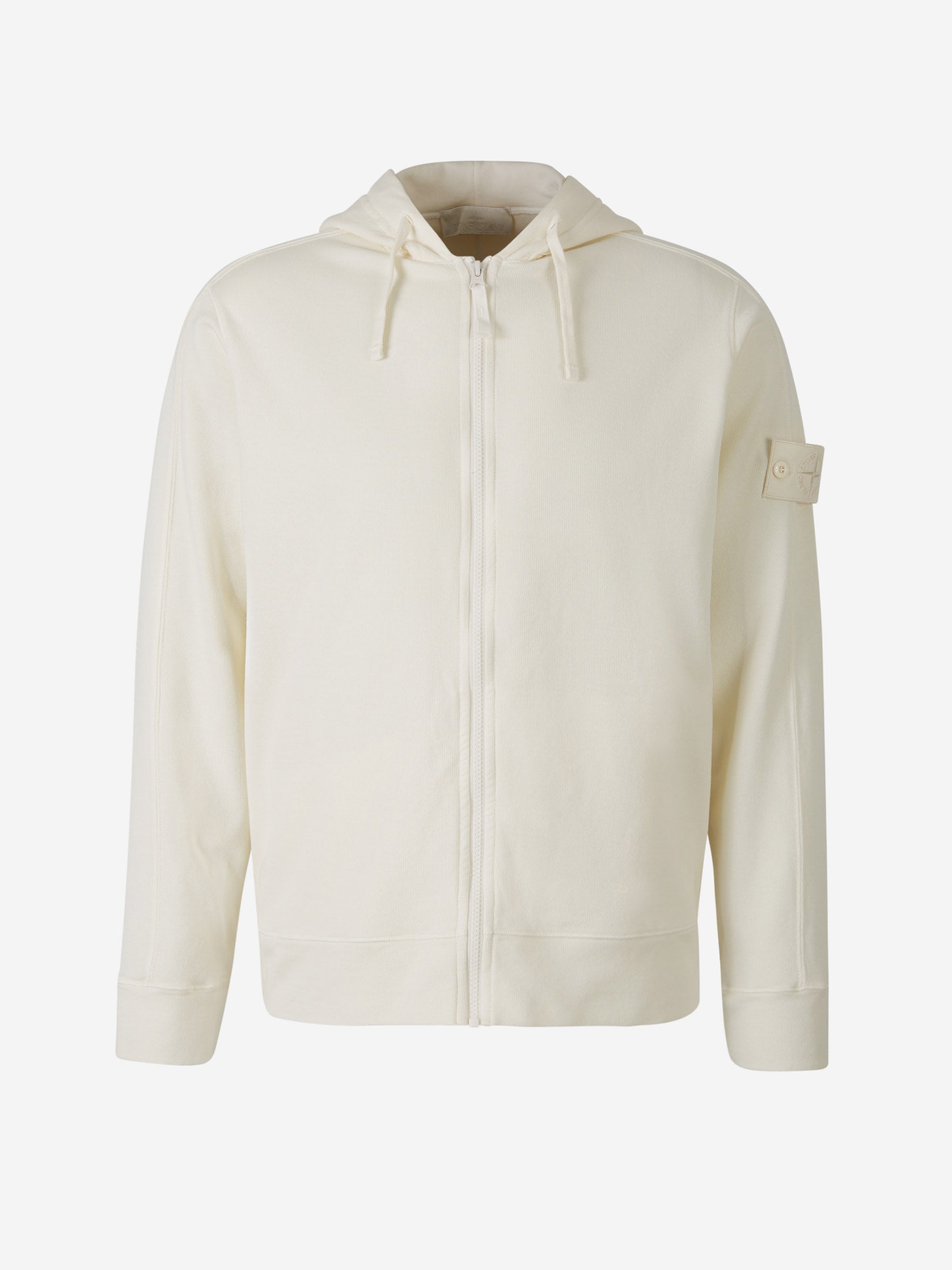 Ghost Zipper Sweatshirt Stone island оригінал – Купити в Україні – боковий вид - STONE ISLAND