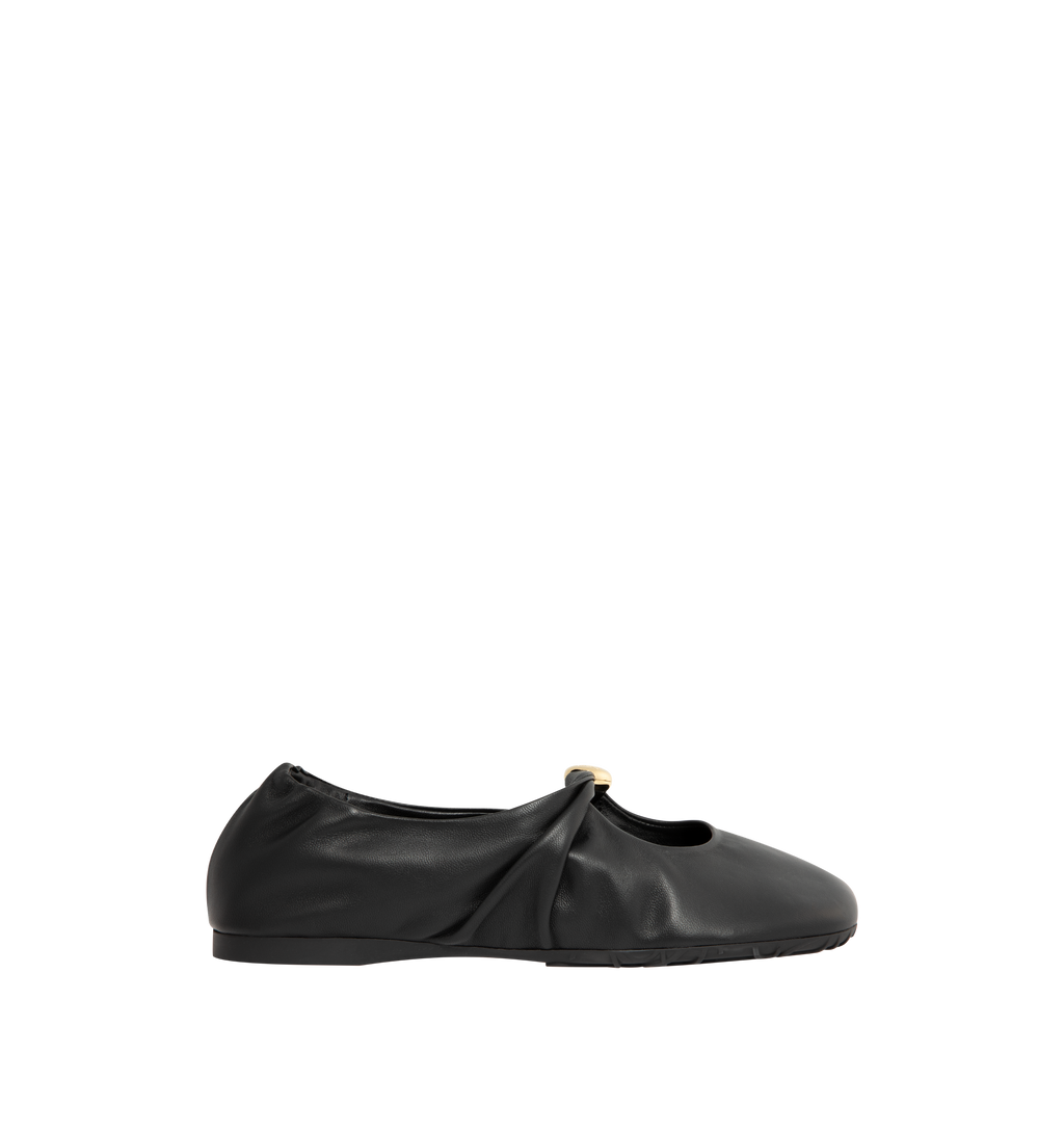 Оригінальна Pebble Soft Ballerina Flat Loewe – боковий вид