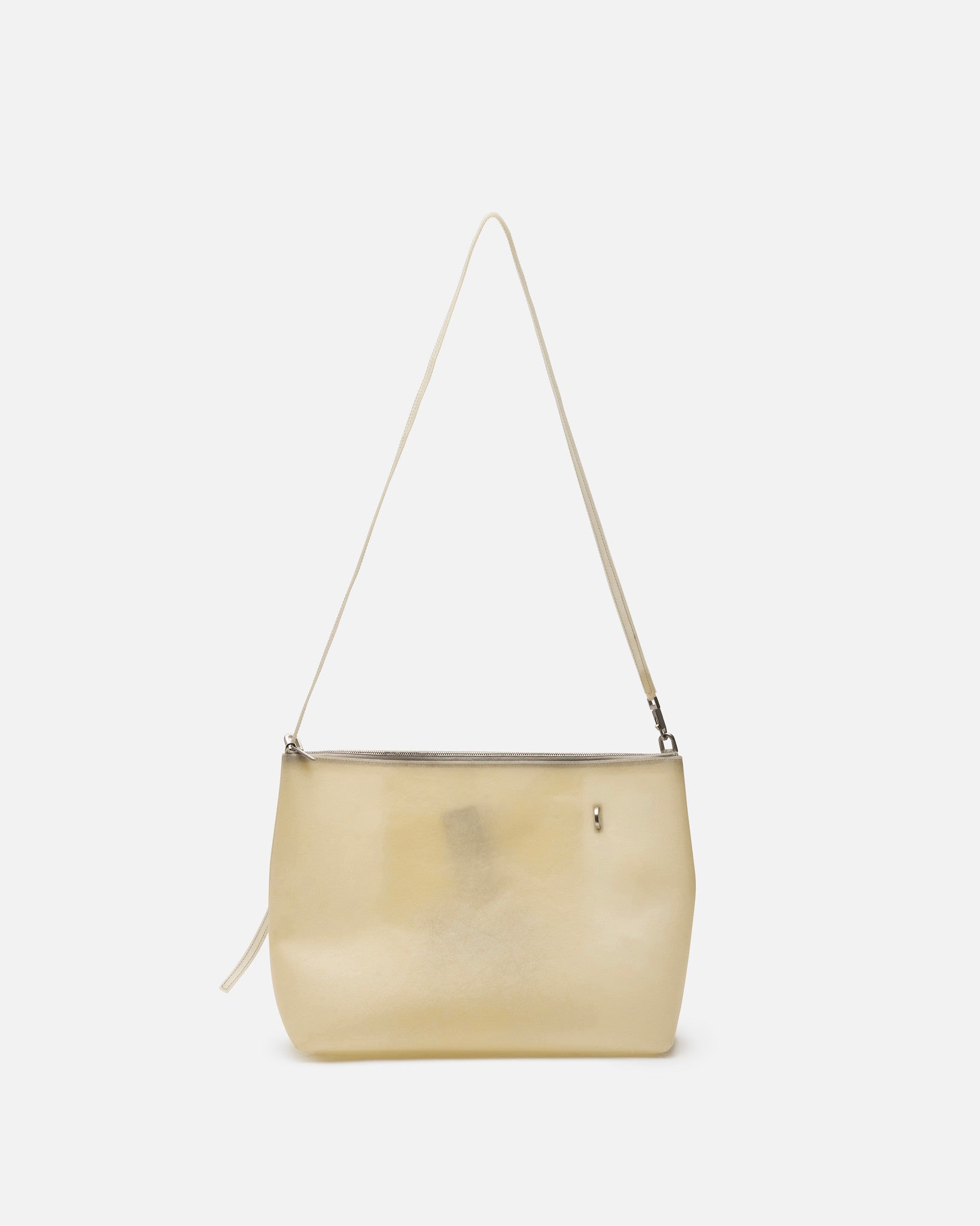 Big Adri Bag In Natural Rick owens – Гарантія оригінальності – боковий вид - RICK OWENS