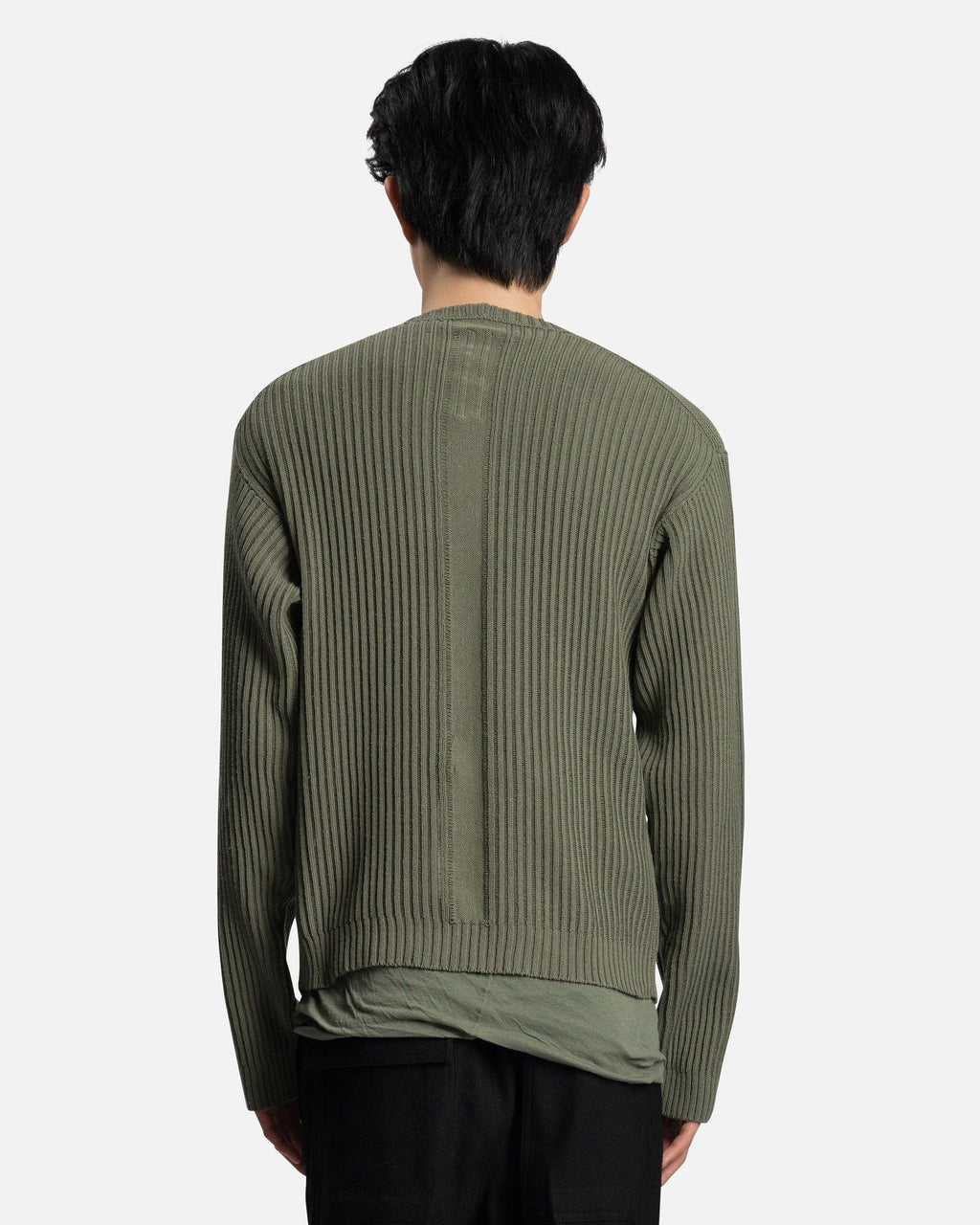 Biker Round Neck In Moss Rick owens оригінал – Купити в Україні – детальний вид