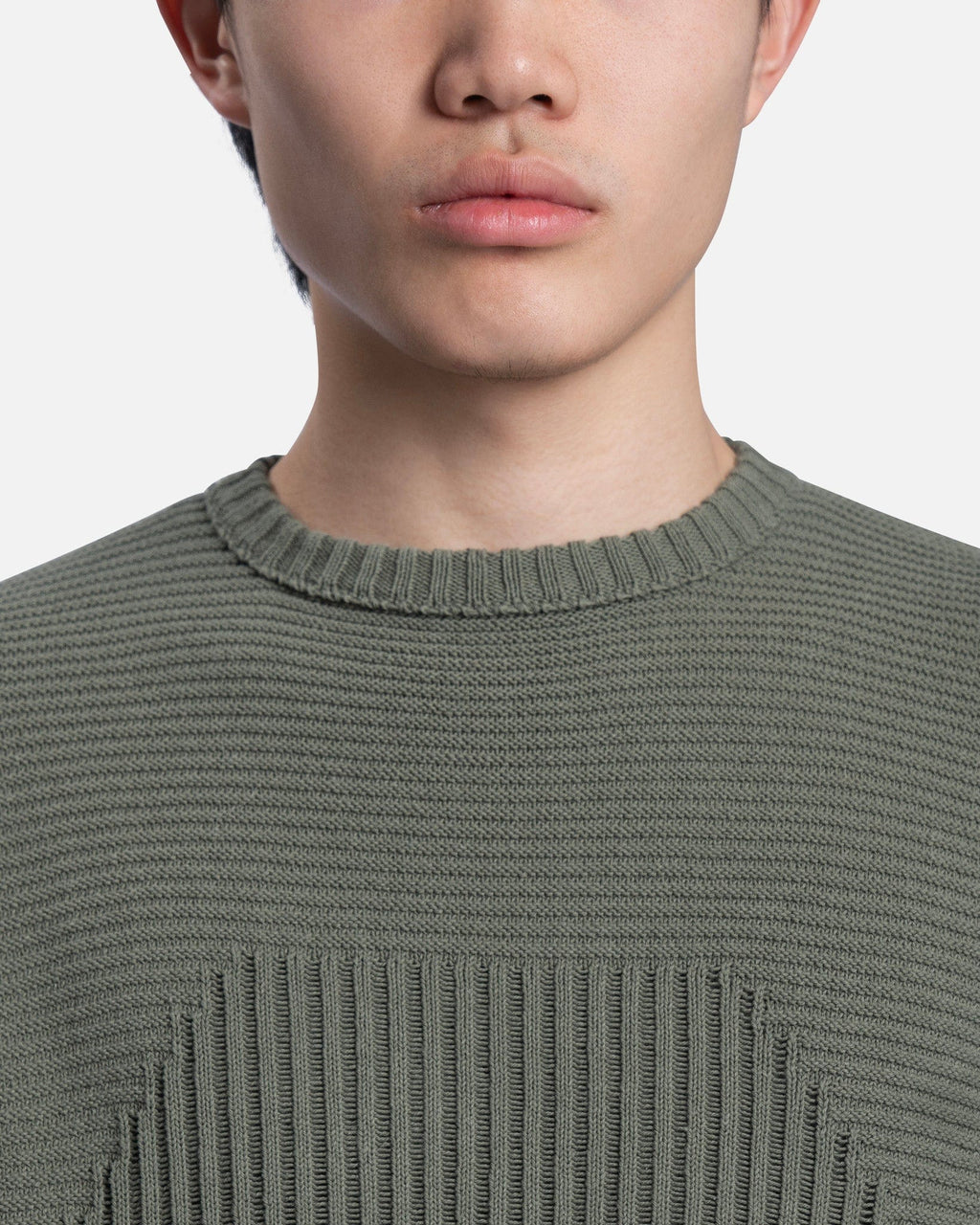 Biker Round Neck In Moss Rick owens оригінал – Купити в Україні – збільшений вид